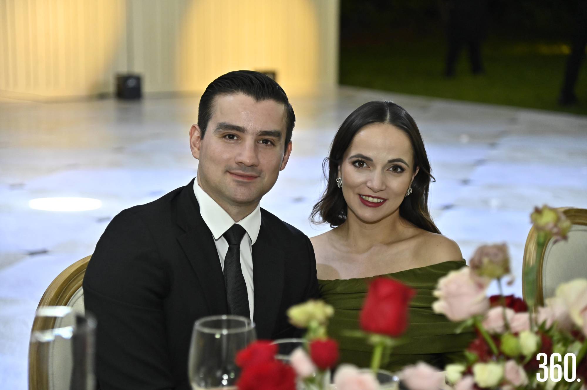 $!Andrés García y Ana Cristina de las Fuentes.