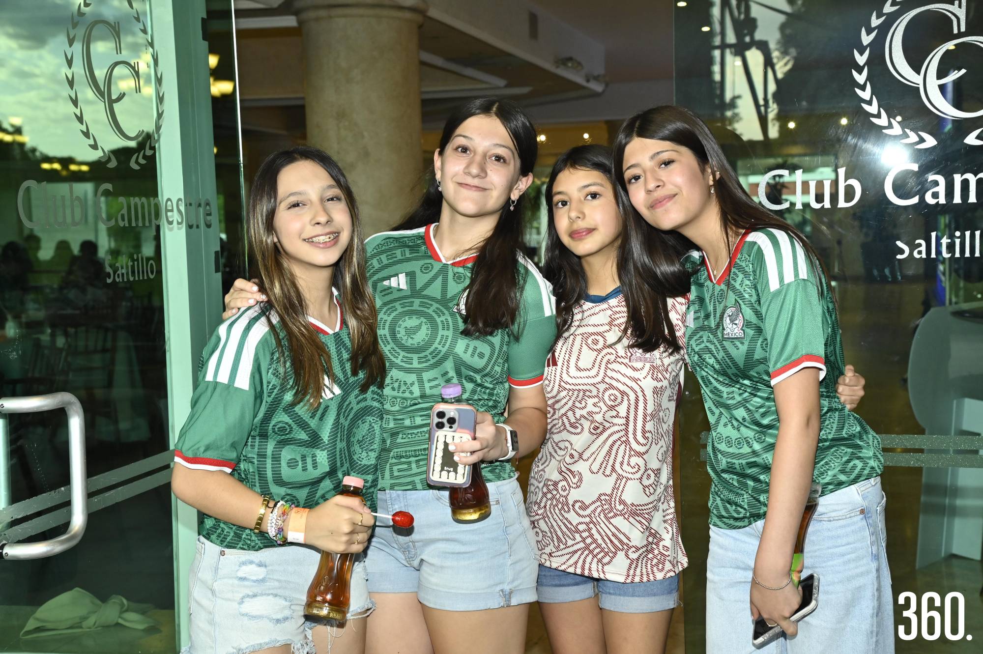 $!Valentina Valdés, Ximena López, Majo González e Irlanda Saucedo.