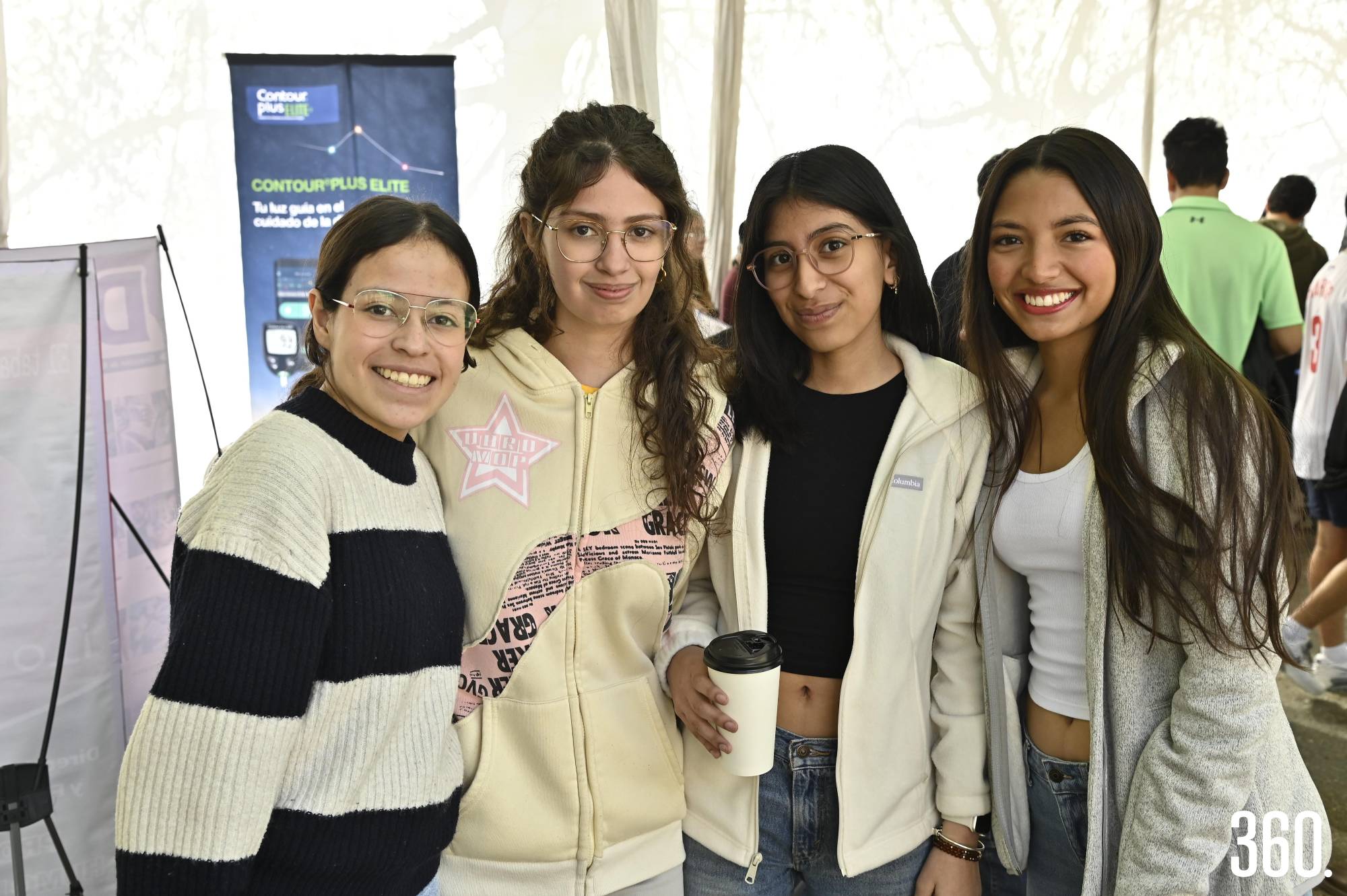 $!Adriana López, Natalie Nigrán, Valentina Valenzuela y Sofía Villacobos.
