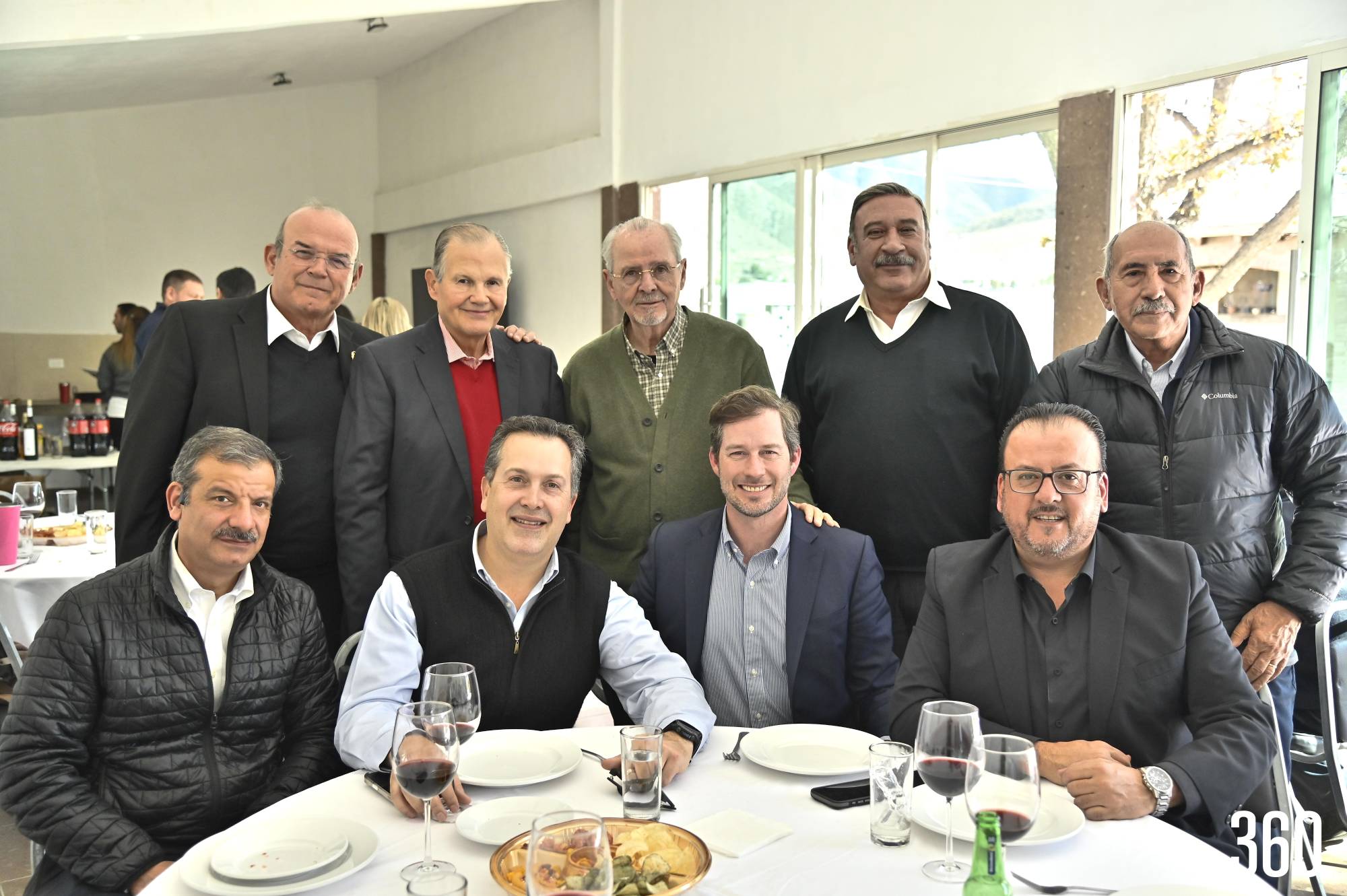 $!aime Guerra, Jorge Verástegui, Daniel Calvert, José Antonio Lazcano, Miguel Villicaña, Javier Calderón, Armando Castilla, Esteban Garza y Augusto Sandino.