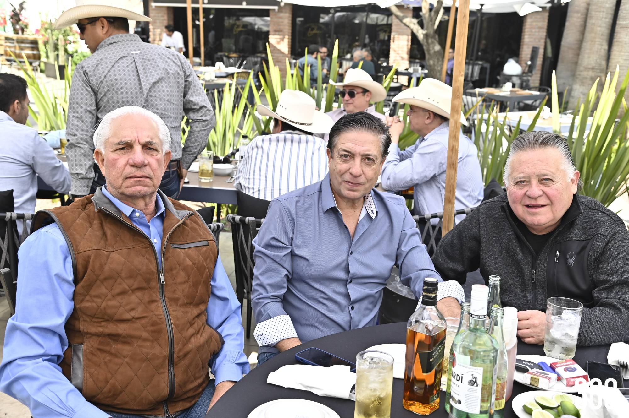 $!Jorge Guerra, Alejandro Garza y Poncho Lara.