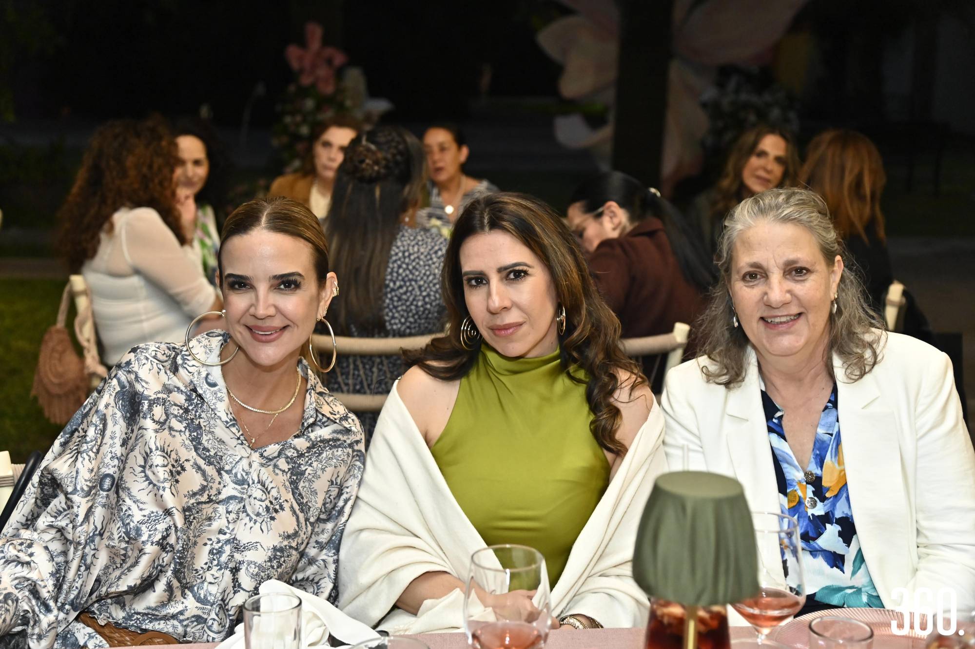 $!Elsa Burgos, Susana Flores y Luz Milena Recio.