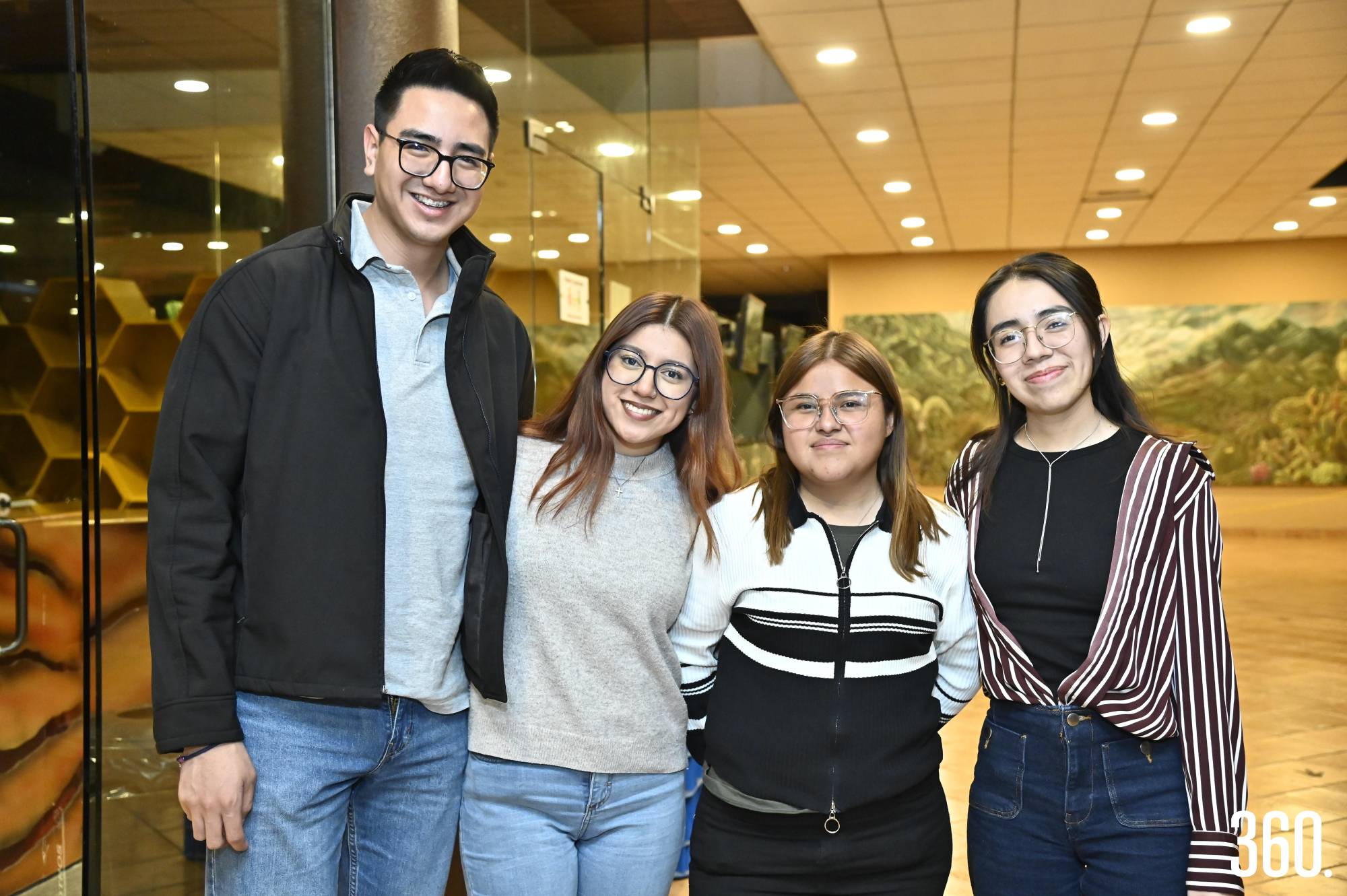 $!Orlando Noriega, Arlette Medina, Erika García y Rosa Herrera.