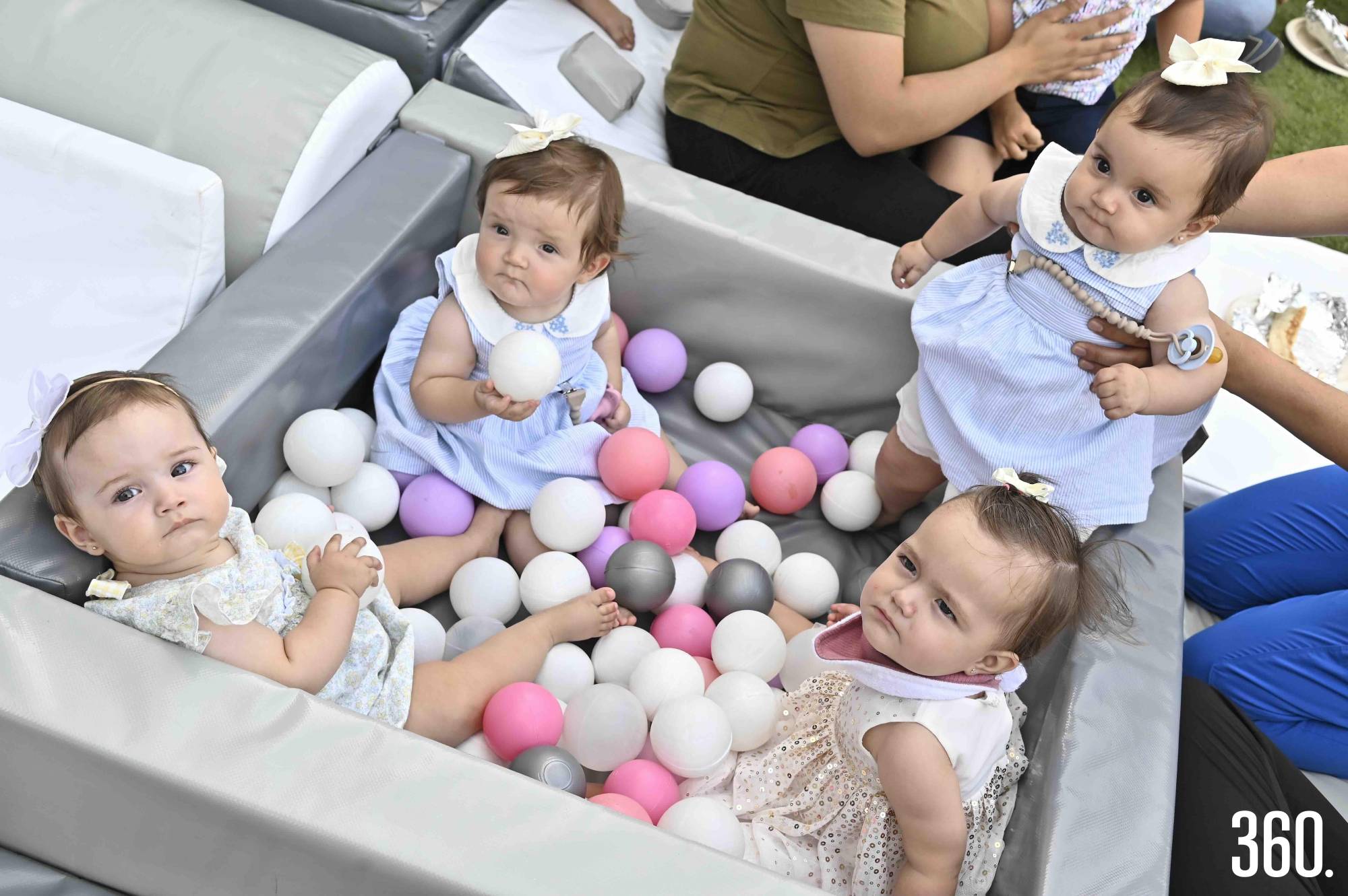 $!Mia Valdés, Elena González, Elisa González y Renata Martínez.