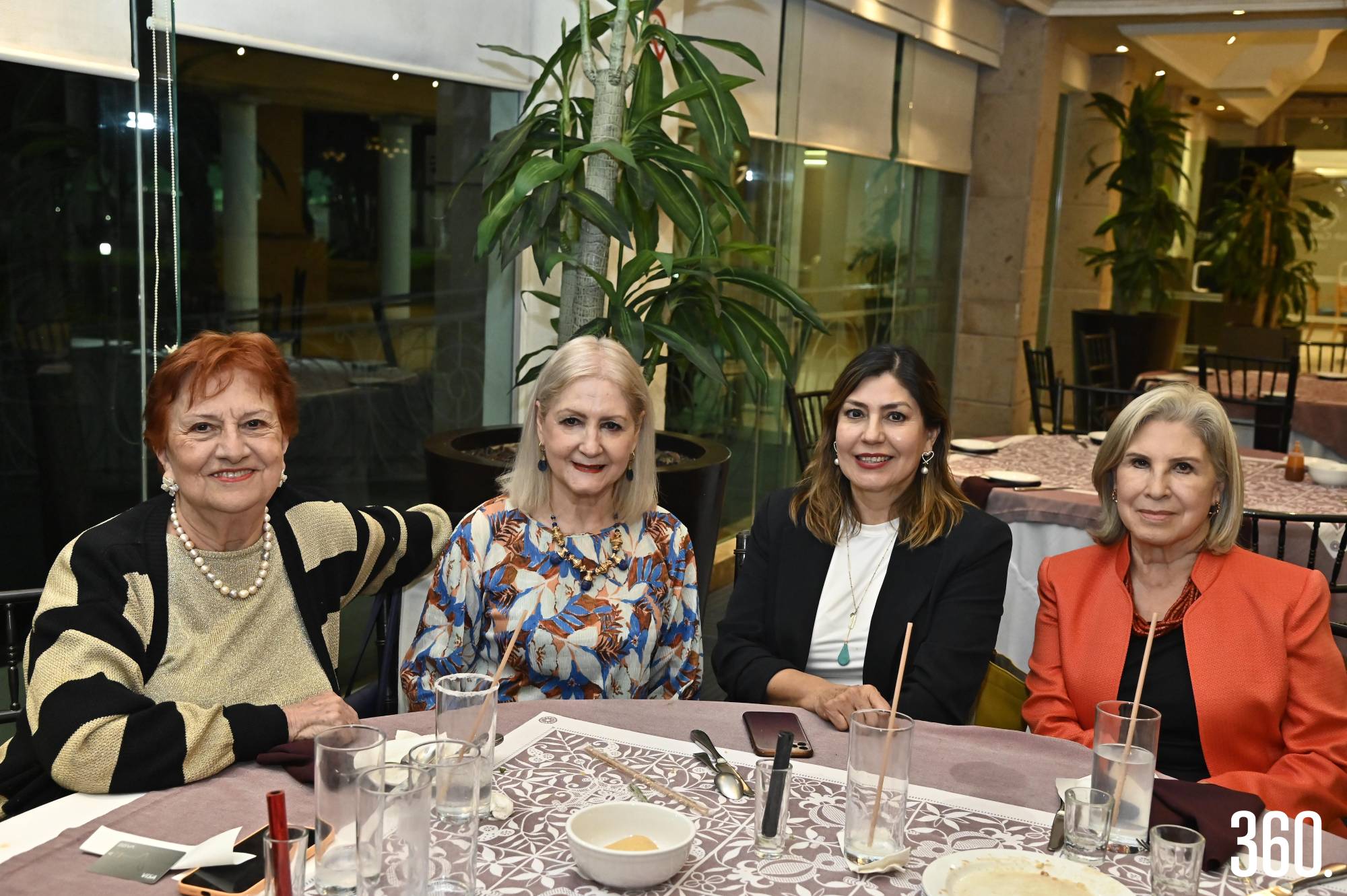 $!Irma Berlanga, Vicky Guerrero de Alemán, Mayela Hernández y Rosy Almanza de Morales.