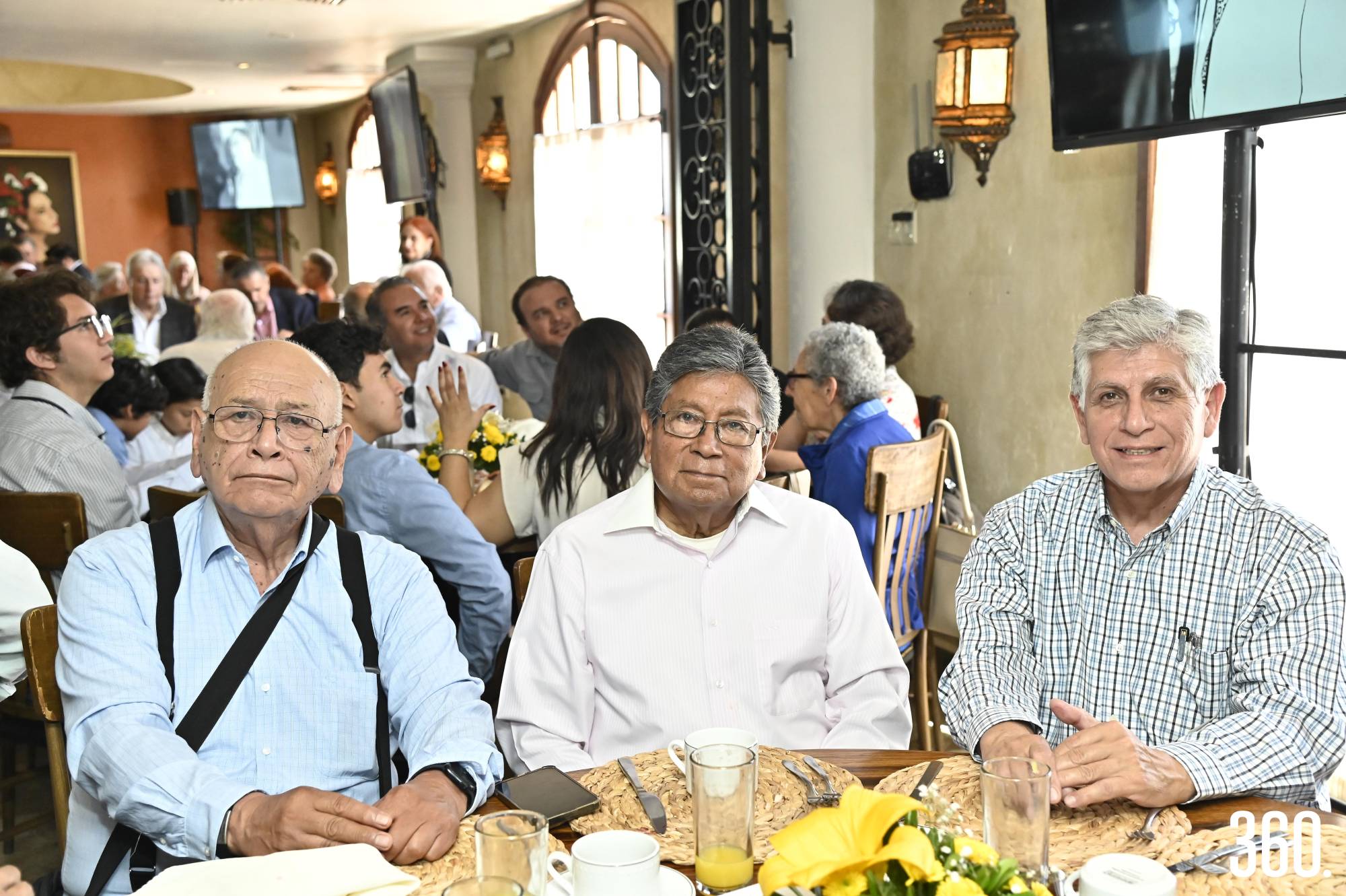 $!Andrés Mendoza Salas, Roberto Padilla y Mario Alberto Monjarás.
