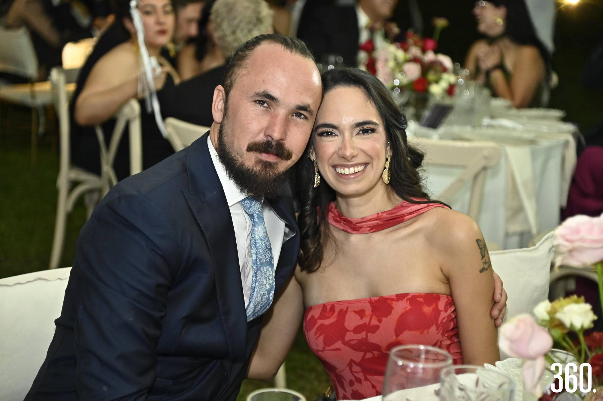 $!José Luis López y Melisa Alvarado.