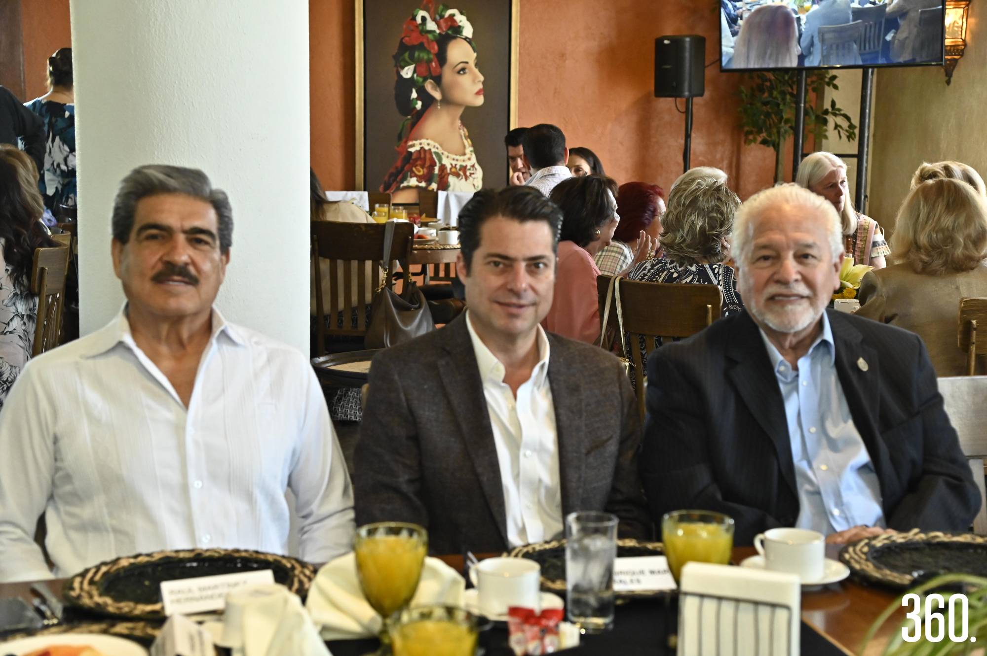 $!Leopoldo Espinoza, Enrique y Raúl Martínez.