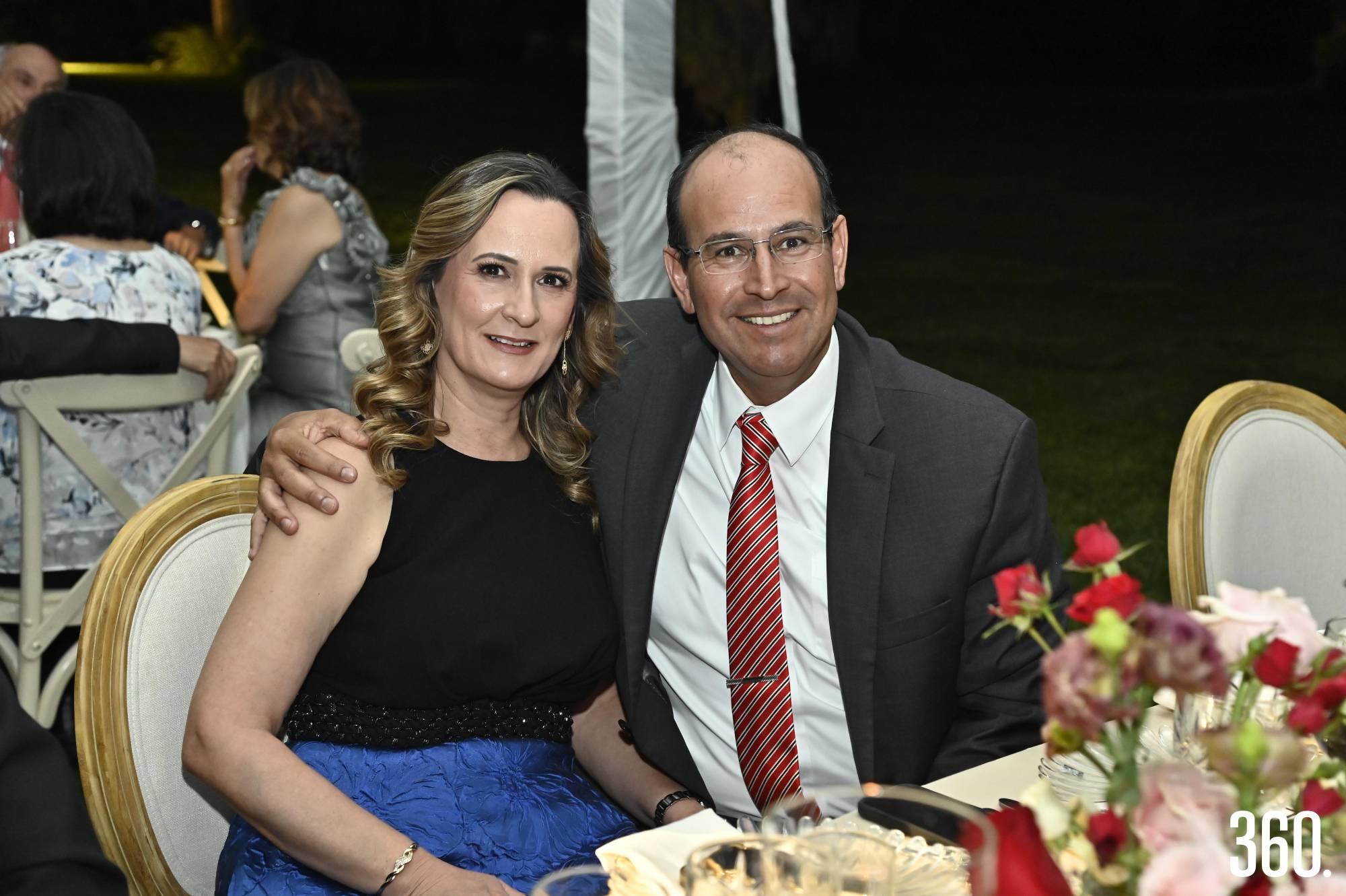 $!María Alicia Diego y Enrique García.