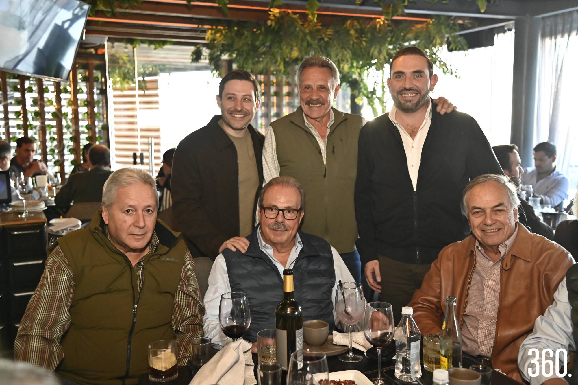 $!Alejandro, Héctor, Héctor de la Fuente, José María Fraustro, Enrique Martínez y Abraham Cepeda.