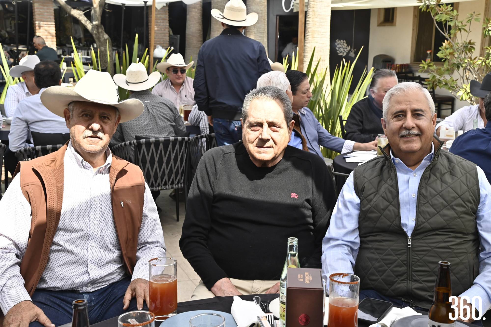 $!Leonardo Dávila, Jaime Gutiérrez y Gustavo Dávila.