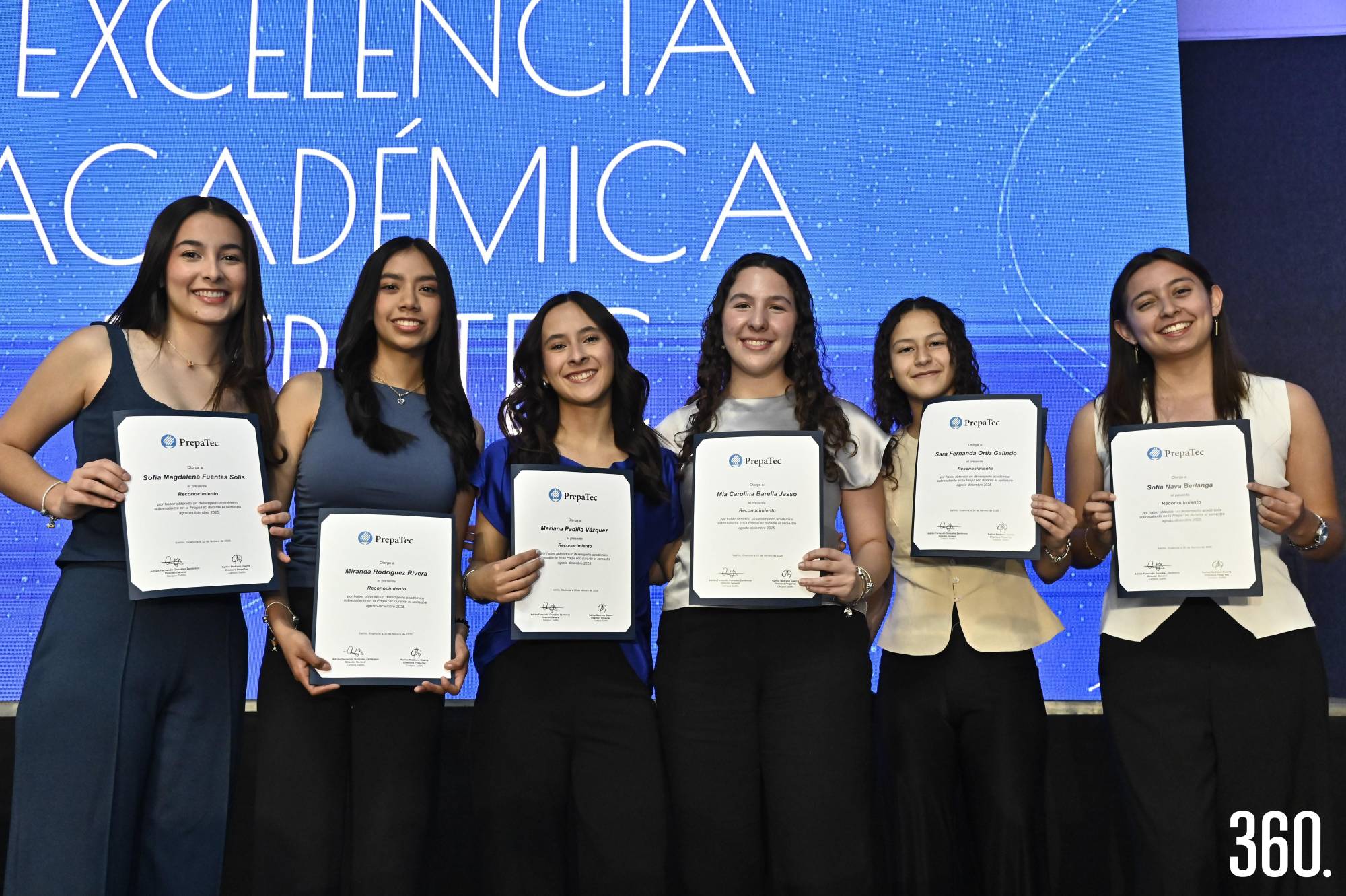 $!Sofía Magdalena Fuentes, Miranda Rodríguez, Mariana Padilla, Mia Carolina Barella, Sara Fernanda Ortiz y Sofía Nava.