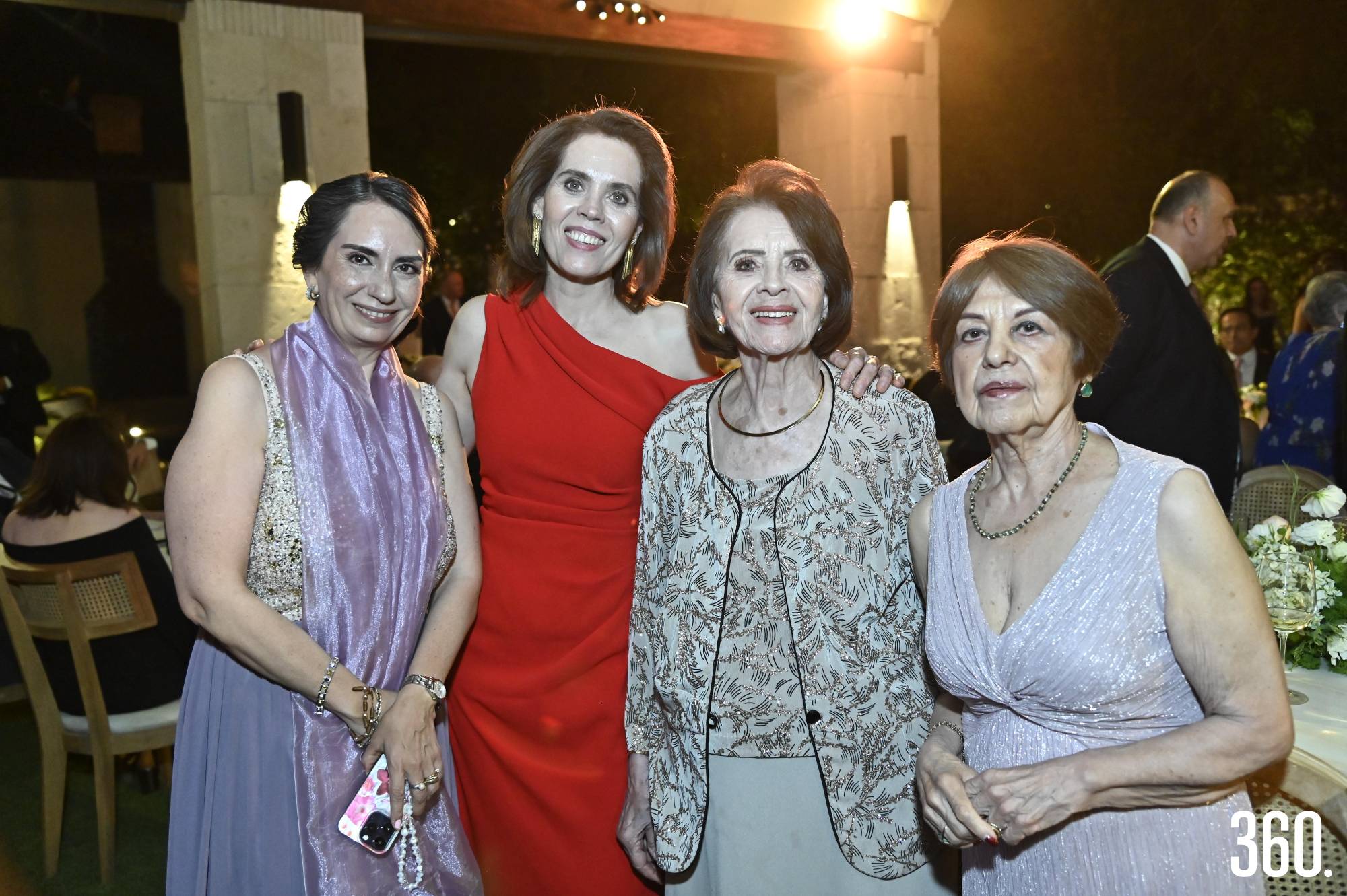 $!Lulú de Gómez, Beatriz Santos, María del Socorro Lara y Josefina Ramos.