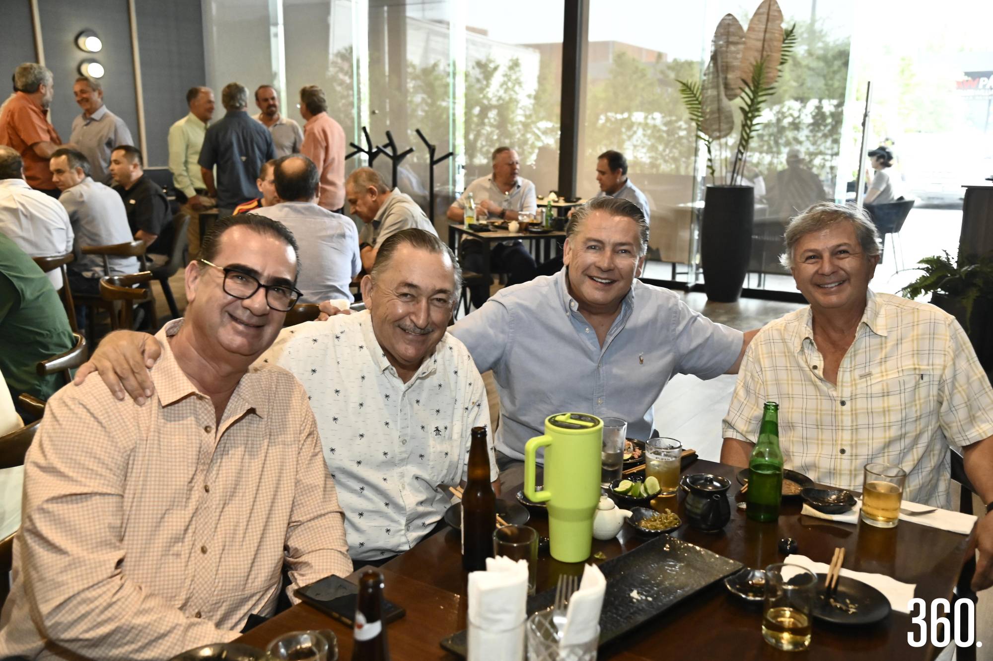$!Luis Manuel Aguirre, Isidro López, José Lara y Mario Chapa.