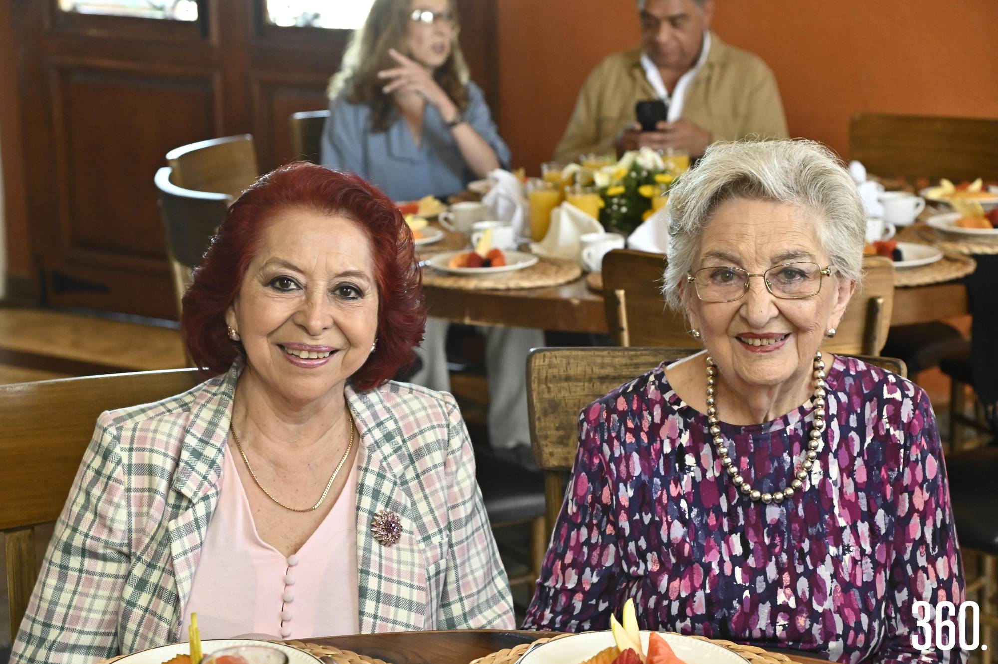 $!Emma Badillo y María Elena Santos.