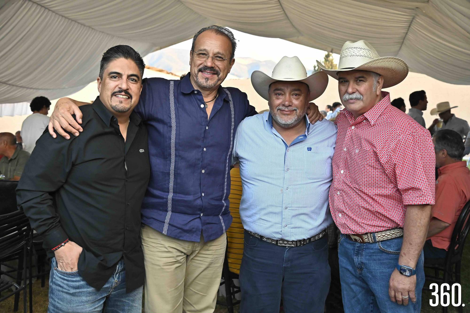 $!Eduardo Sosa, Arturo Sosa, Oscar Bustos y Juan Antonio Oyervides.