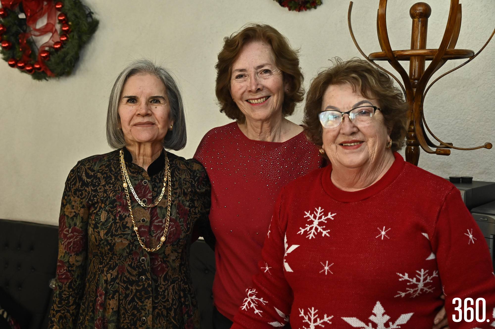 $!Honora Rodríguez, Marusanta Peña y Margarita Dávila.