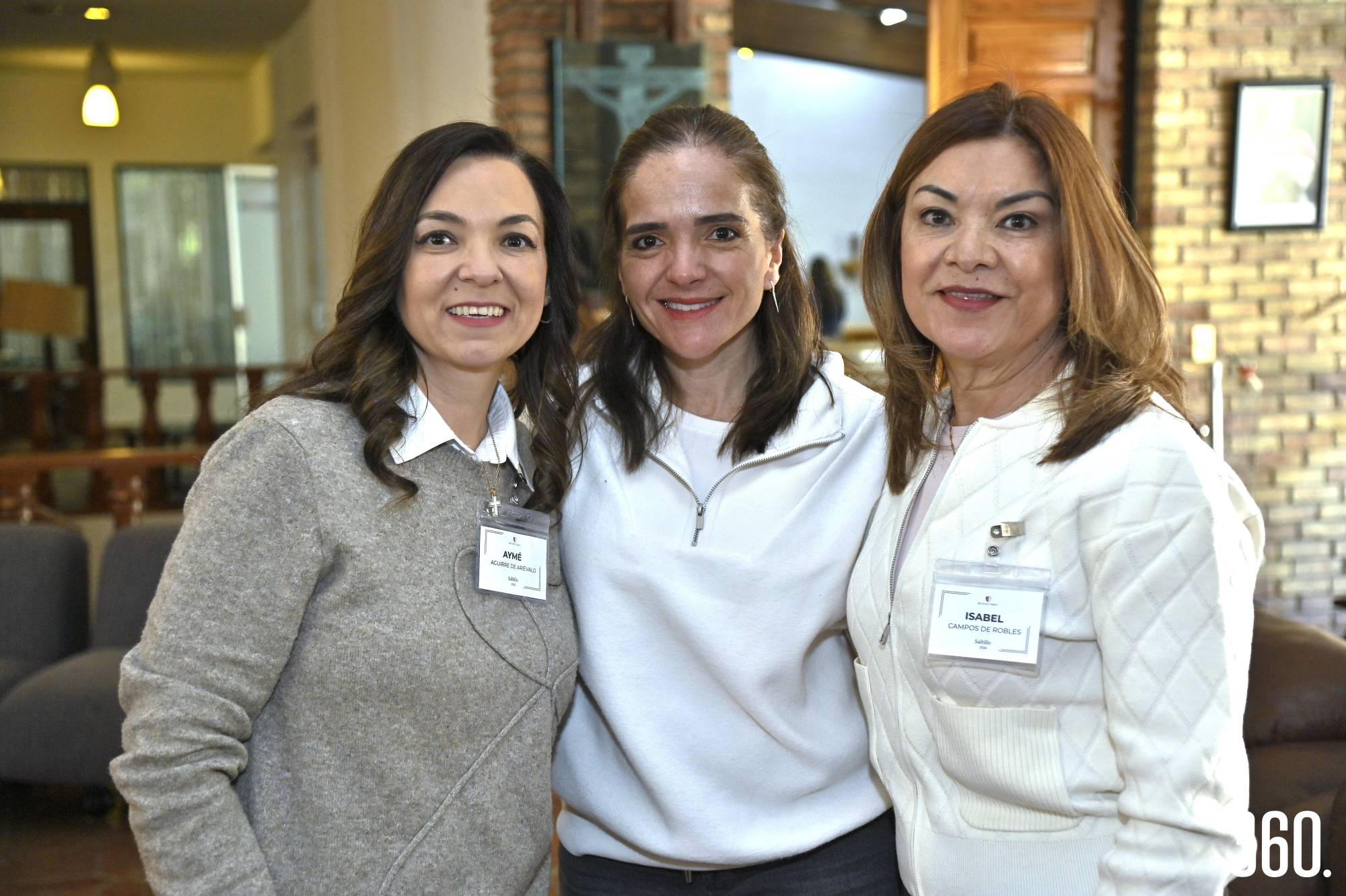 $!Aymé Aguirre, Alejandra Garza e Isabel Campos.