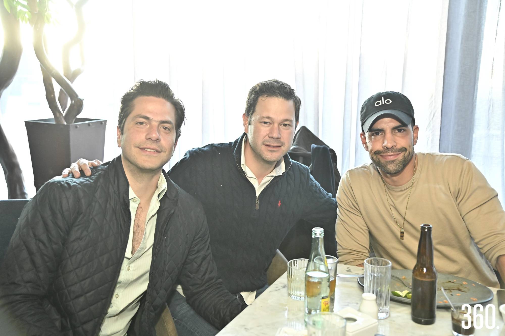 $!Aldo González, Carlos García y Enrique de la Torre.