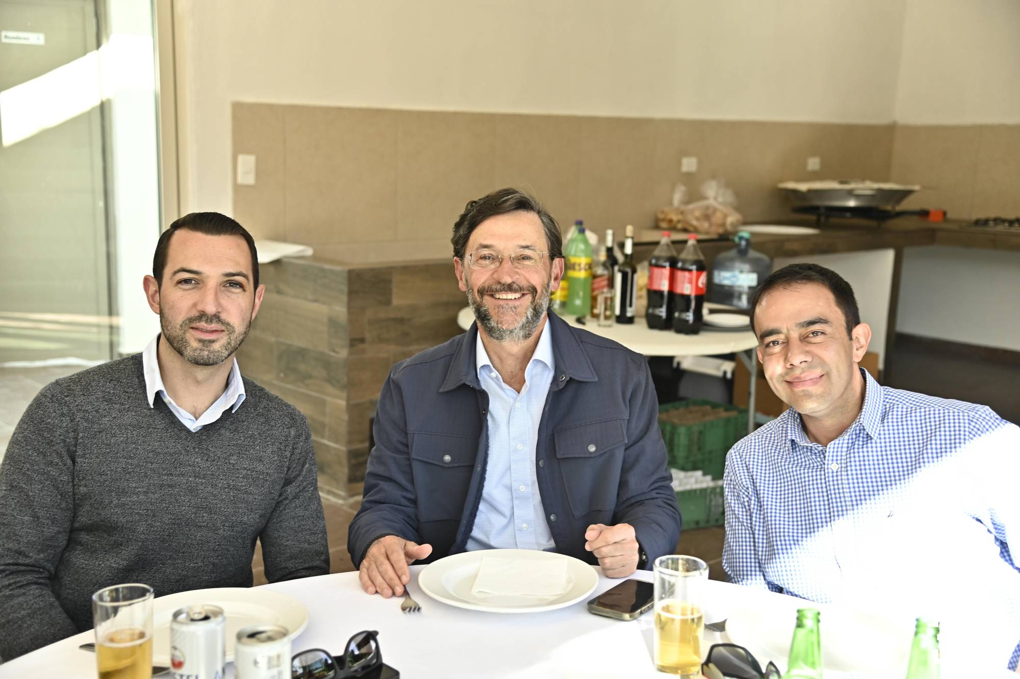 $!Diego Gándara, Alfredo López y Arturo Reveles.