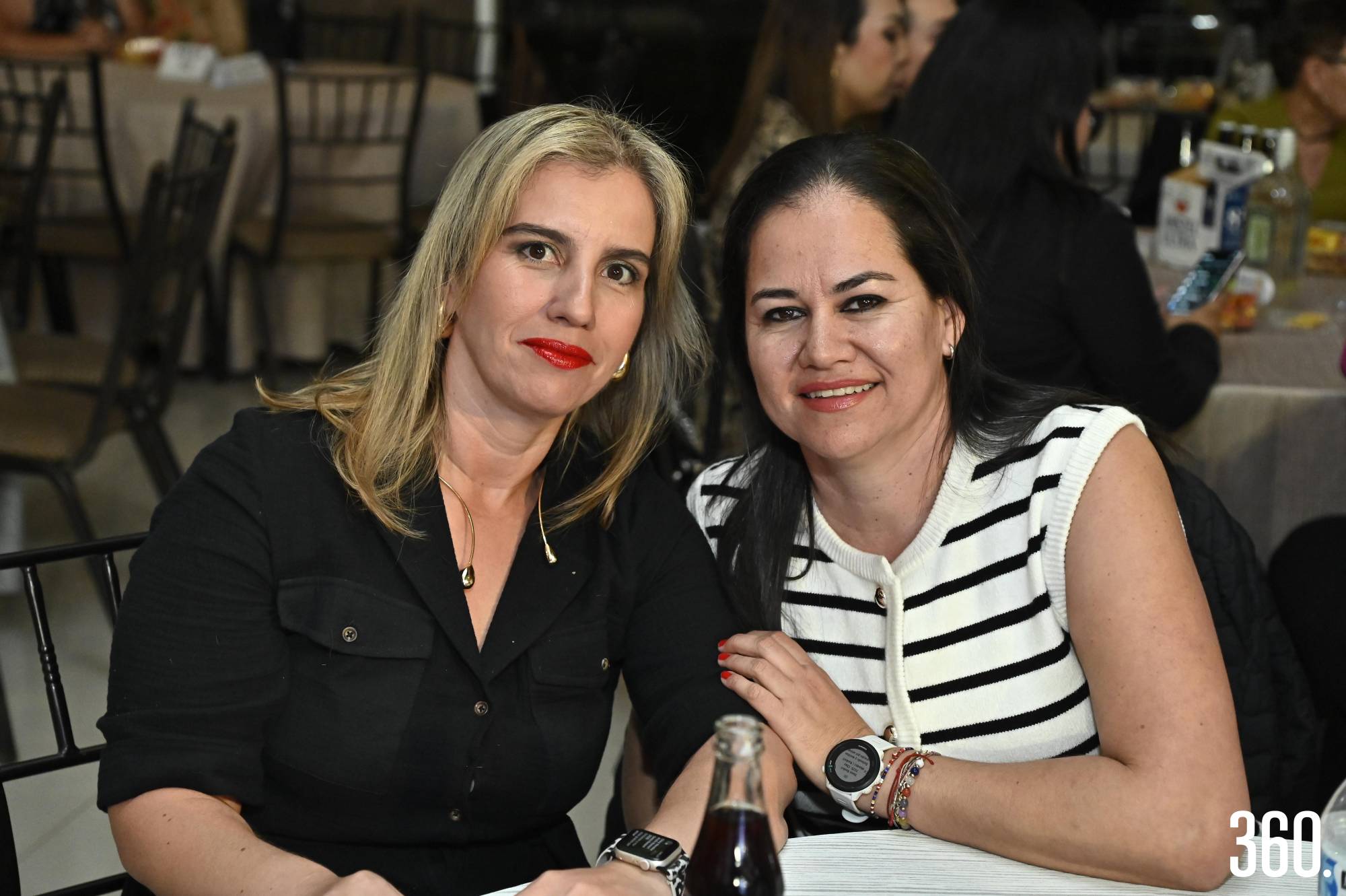 $!Elma y Pamela Aguirre.