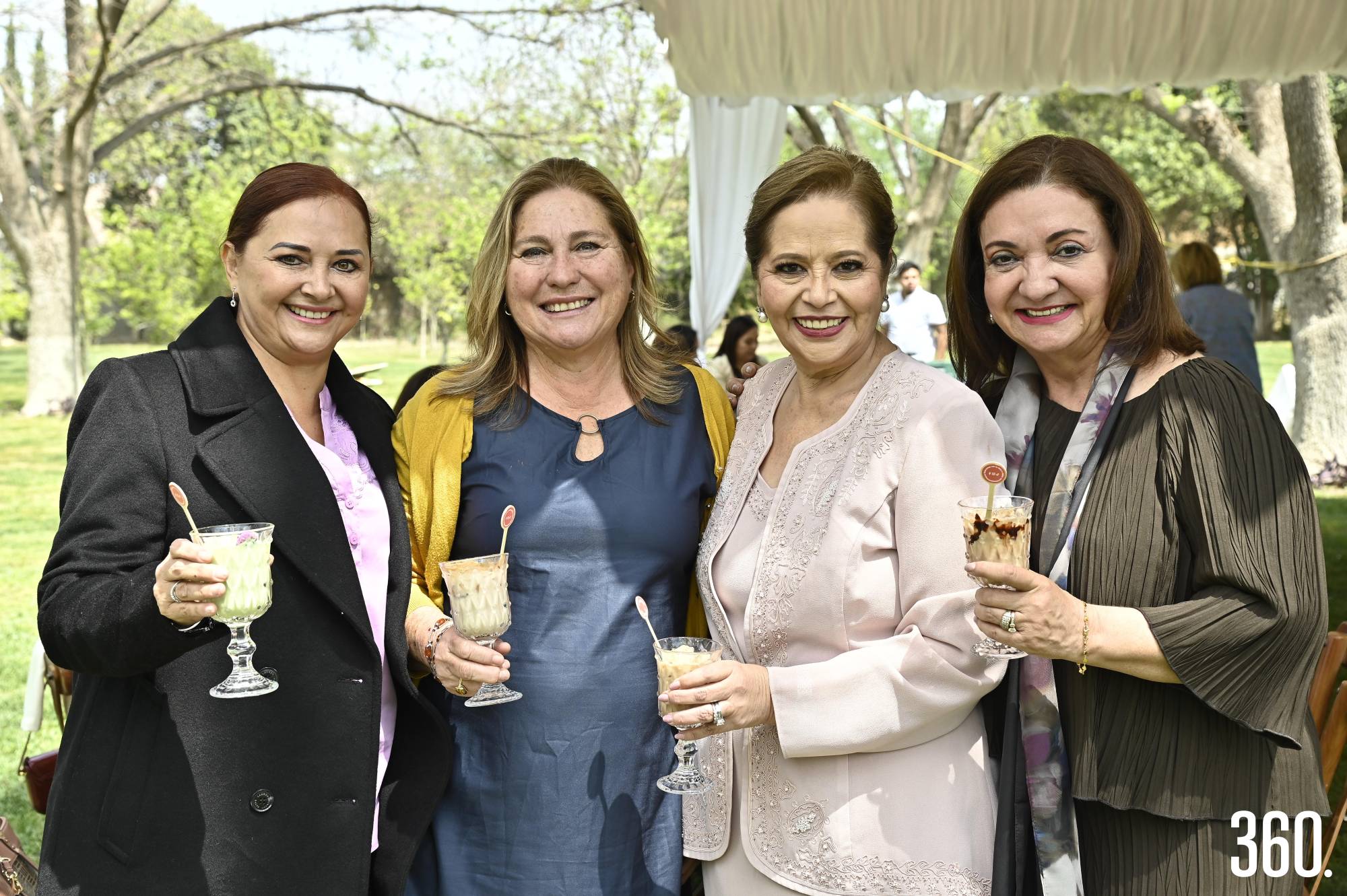 $!Ana María y Zulema Melo, Lili Melo de de las Fuentes y Lourdes Carral de Garza.