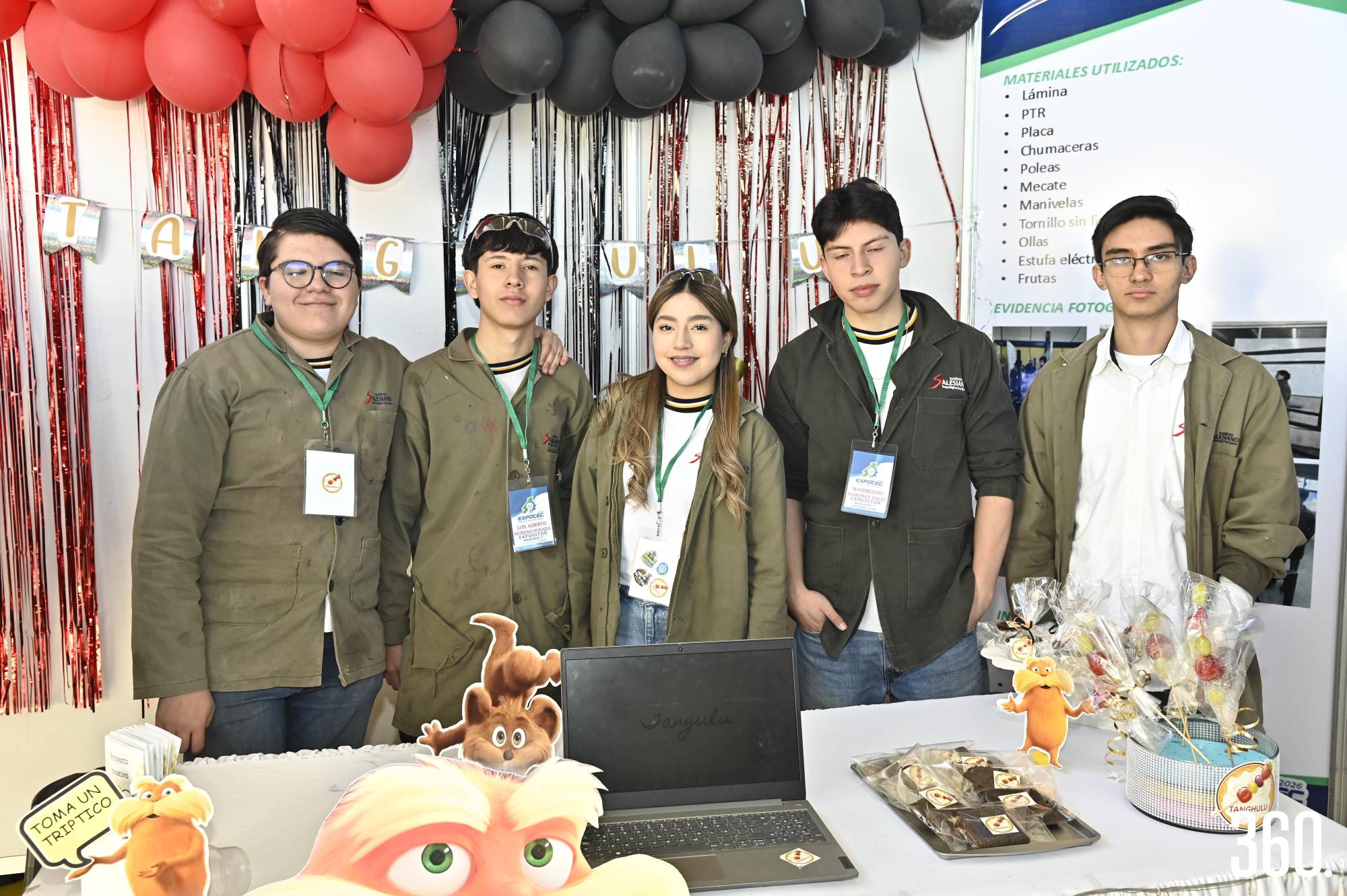 $!Juan de Dios Aranda, Luis Alberto Moreno, Genesis Flores, Maximiliano Martínez y Juan Miguel Bernal.