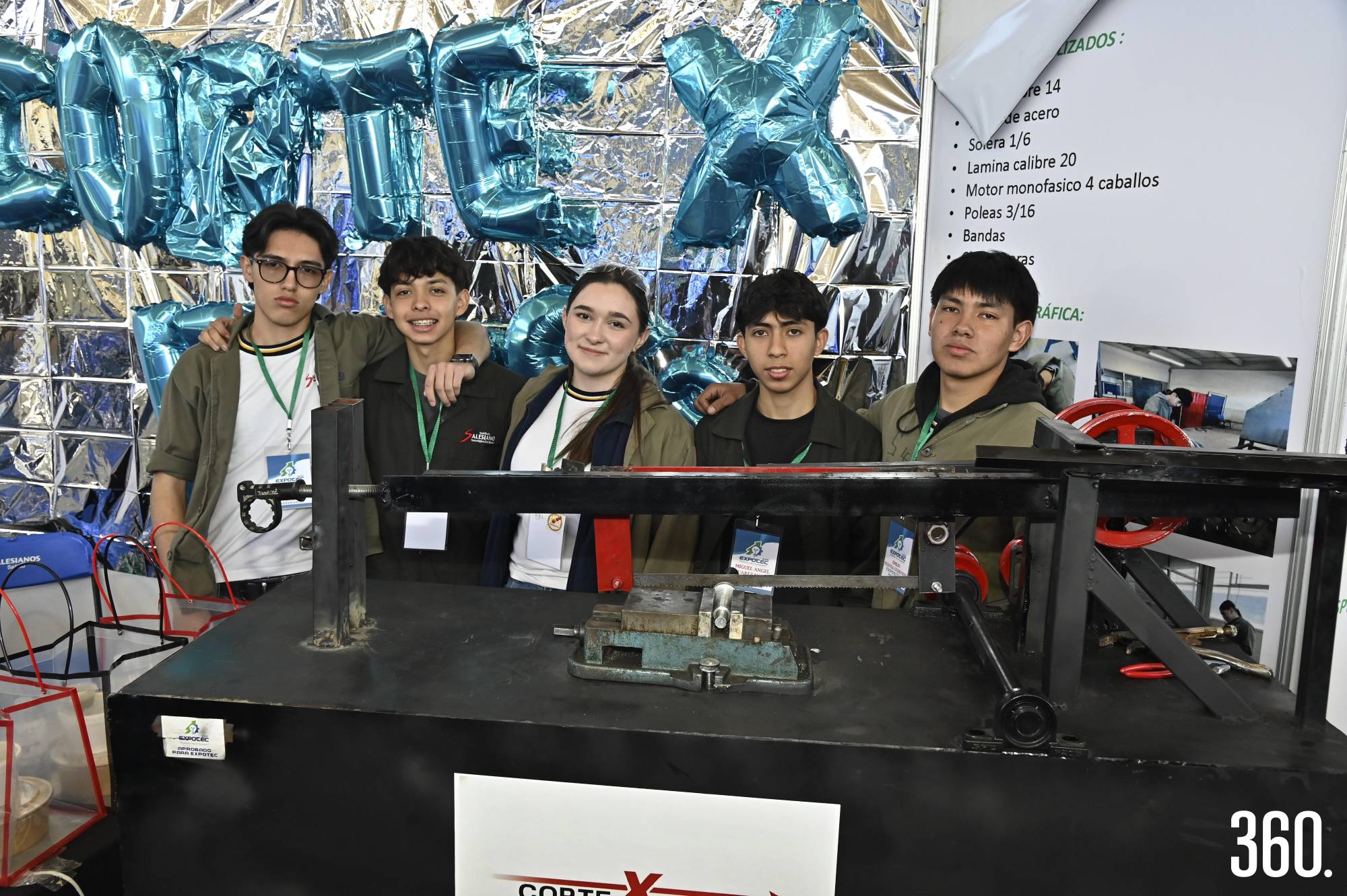 $!Francisco Javier Cisneros, Eduardo Fernández, Mia Leticia Sánchez, Miguel Ángel Suárez y Emilio Segovia.