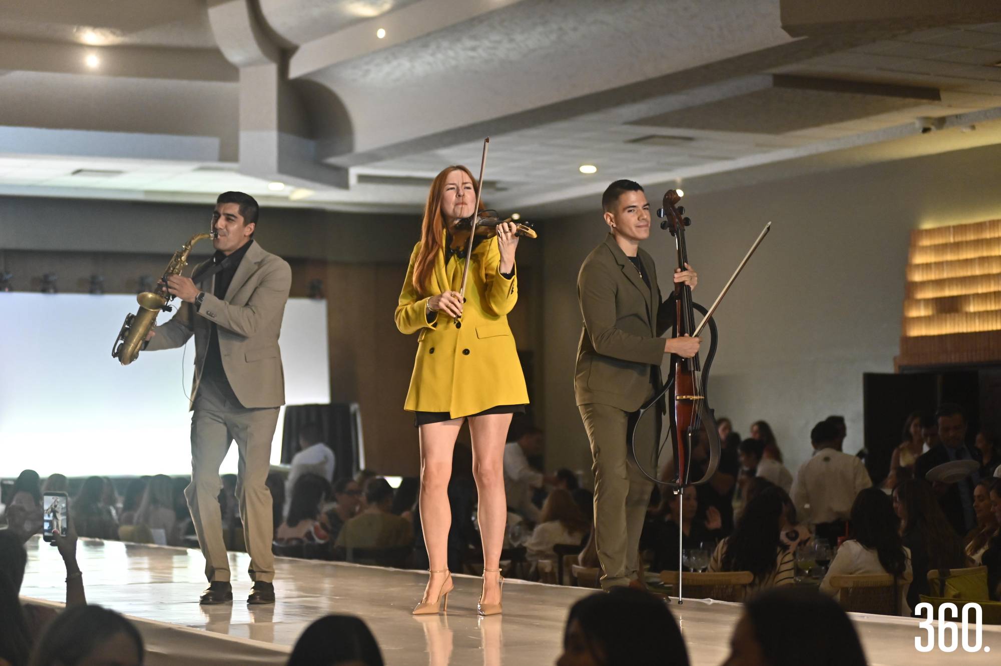 $!El evento fue amenizado con música.