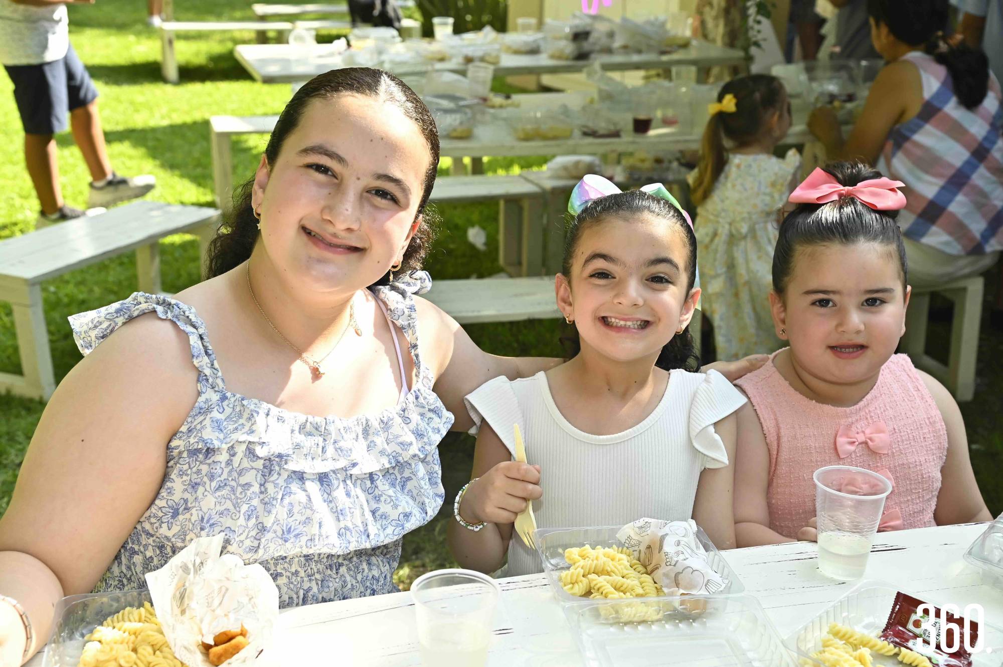 $!Fernanda, Abby y María Daniela Zaher Dainitín.