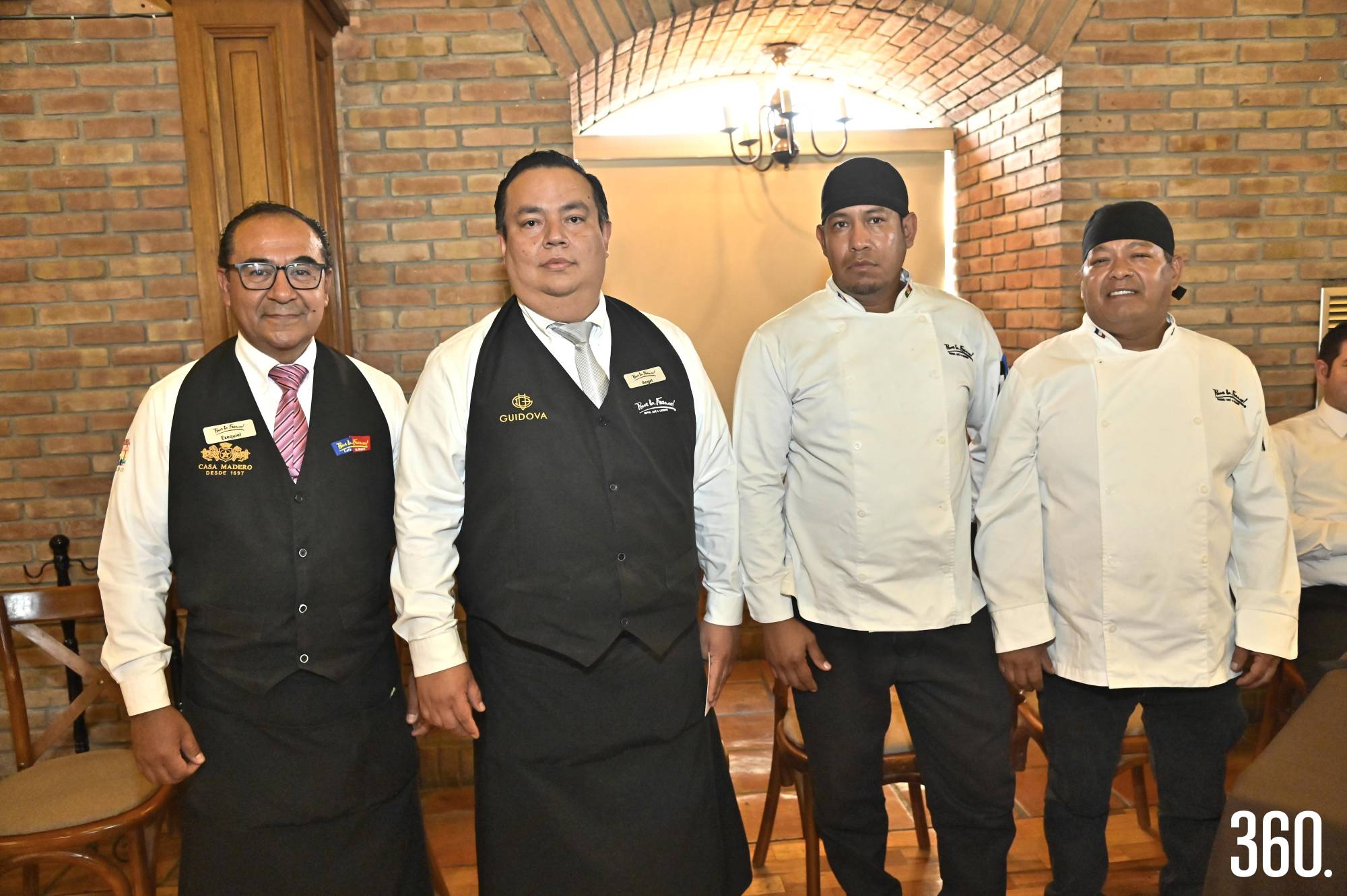 $!Ezequiel González, Ángel Garza, César García y Antonio de la Cruz.