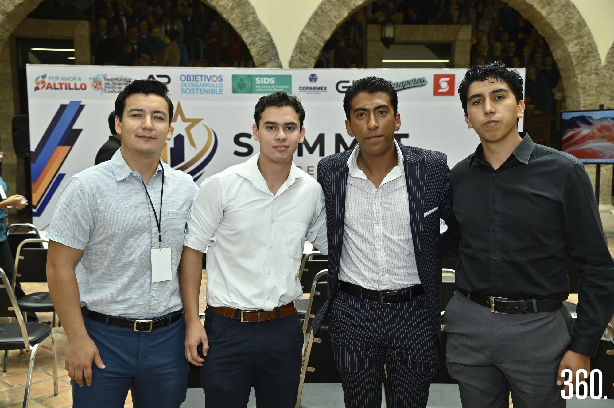 $!Ángel Acuña, José Emilio Sandoval, Felipe y Mauricio Ramírez.