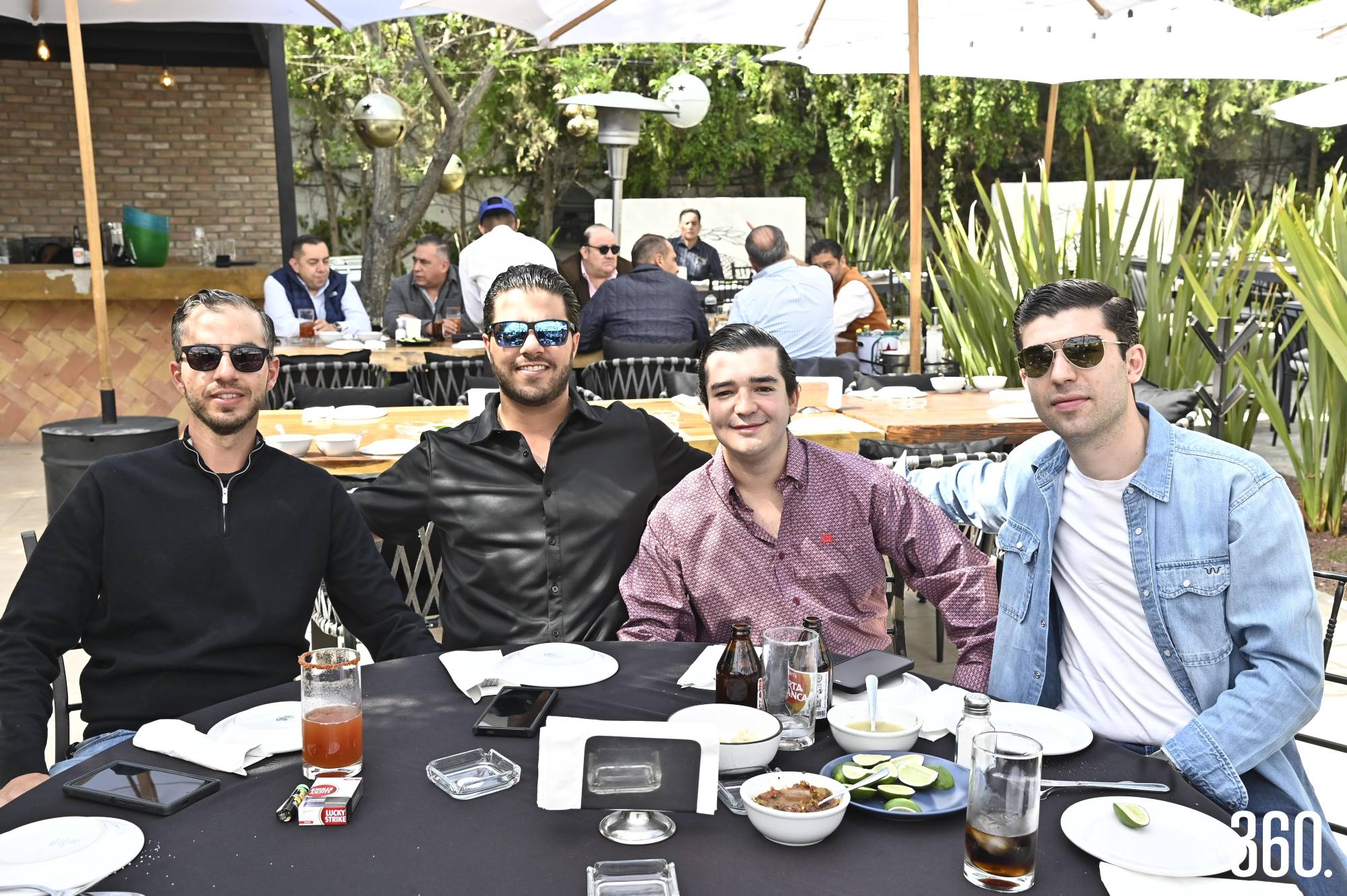 $!Jorge y Alejandro Guerra, Jacobo Dávila y Marcelo Valdés.