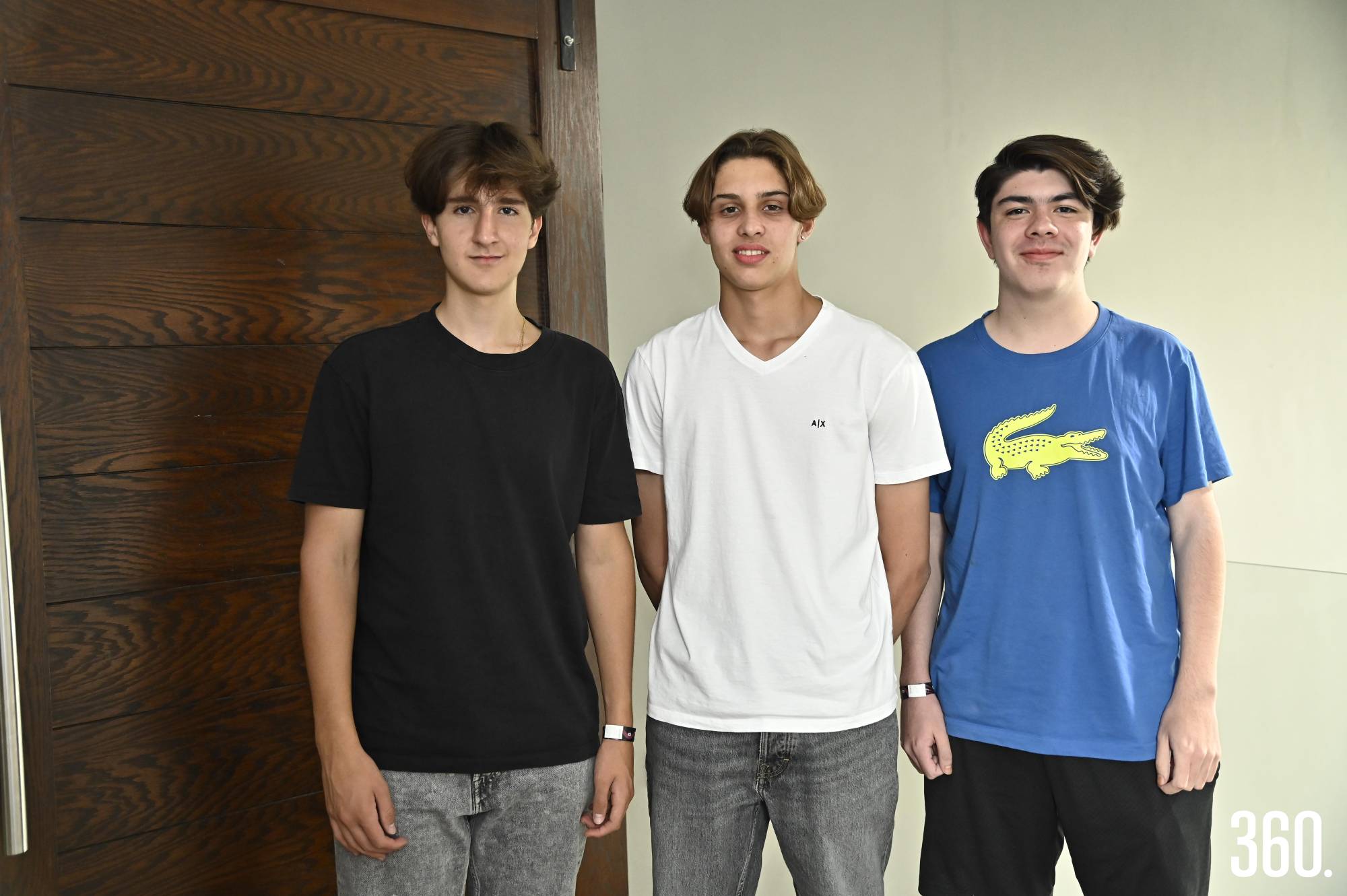 $!Pedro Arrabal, Felipe Landín y Santiago San Miguel.