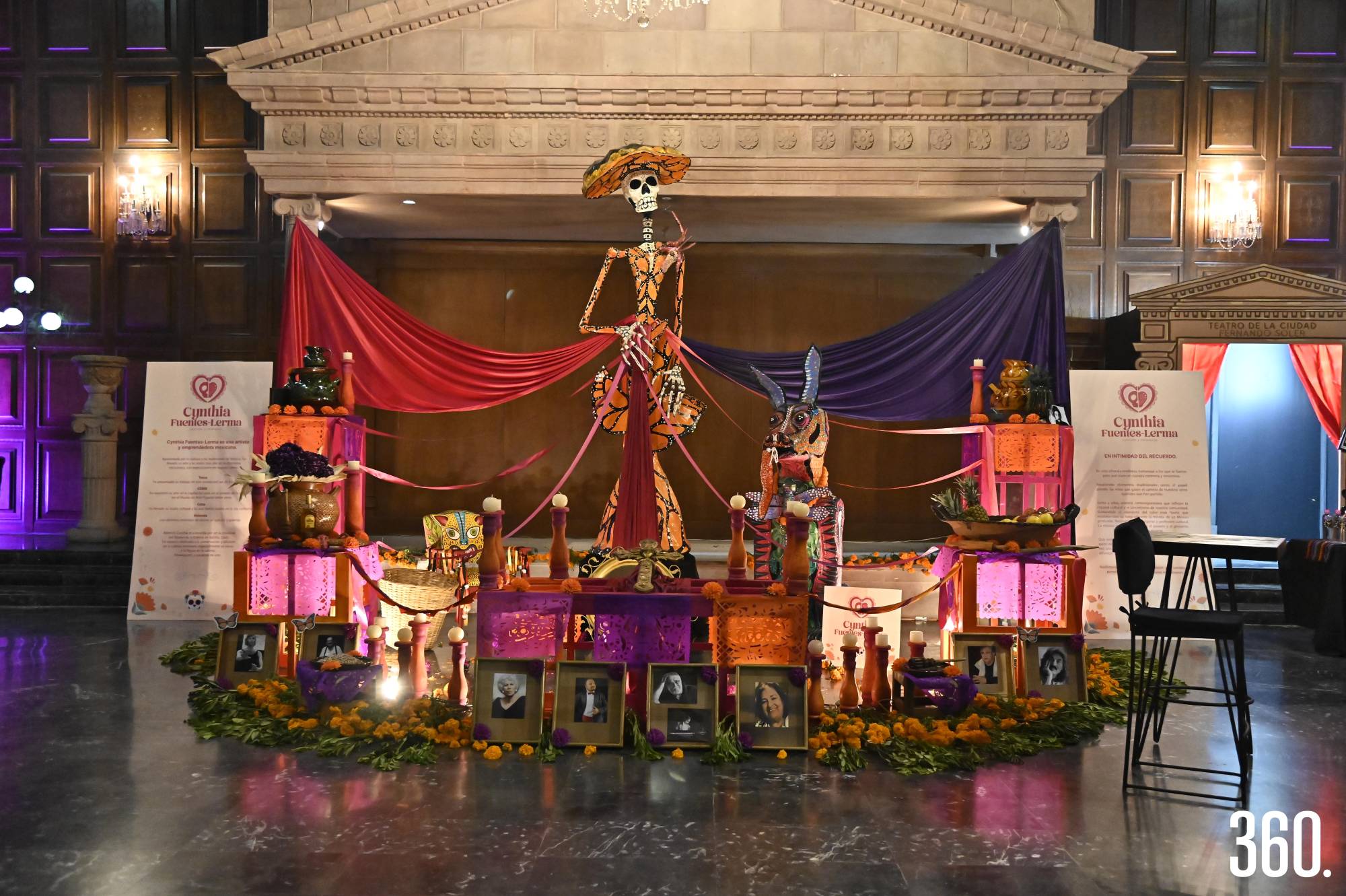 $!Altar de Muertos, símbolo de memorita en una velada dedicada a celebrar la vida.