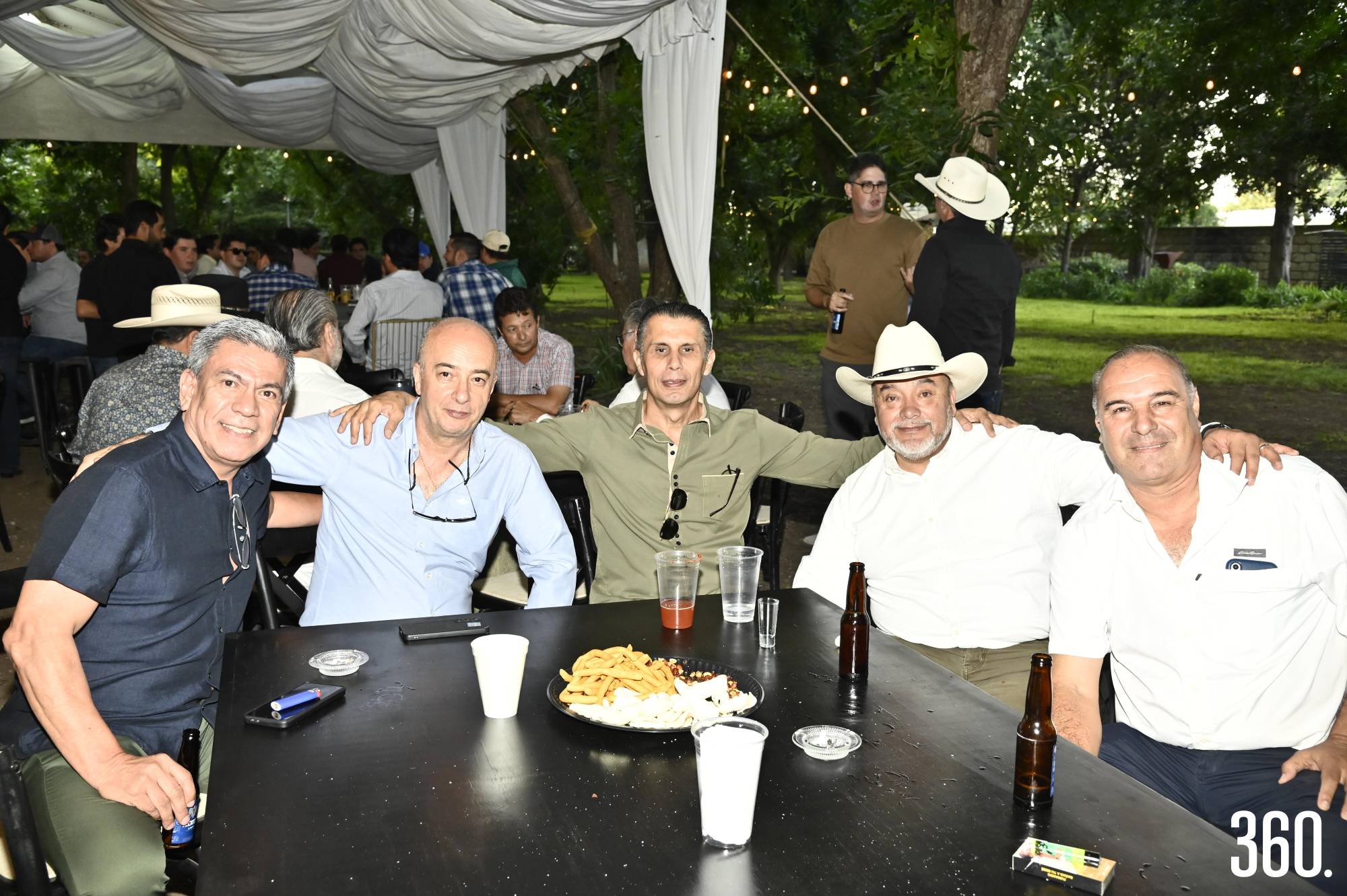$!Roberto Portillo, Estefano Sanuzo, Jesús Leal, Óscar Bustos y Marco Brondo.