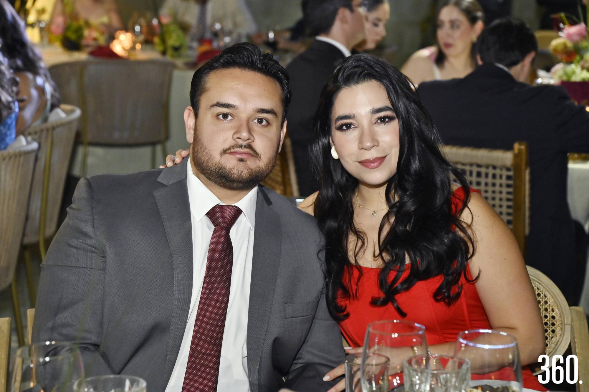$!Hugo García y Valeria González.