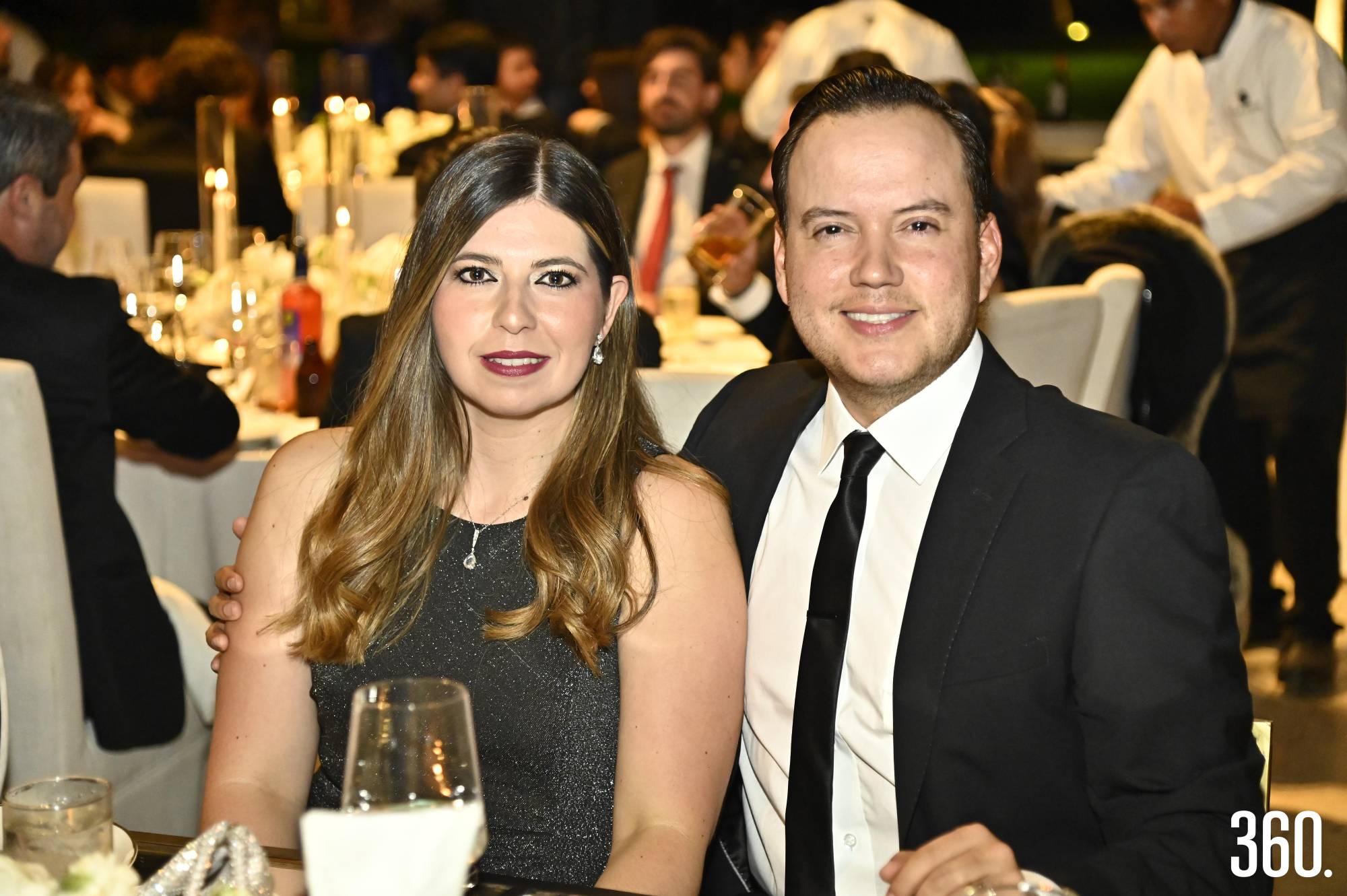 $!Ana Lucía Peart y Roberto Rendón.