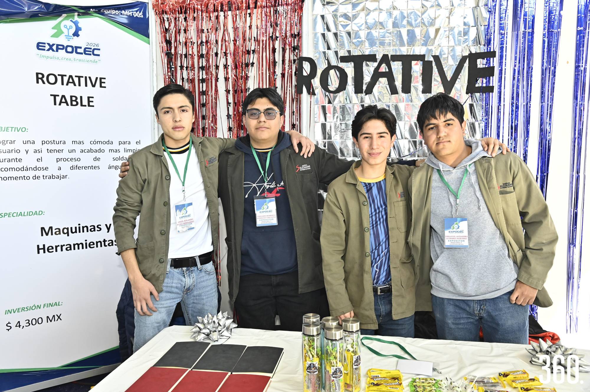 $!Ángel Pérez, Fernando Rodríguez, Miguel Ávila y Manuel Alejandro Gutiérrez.