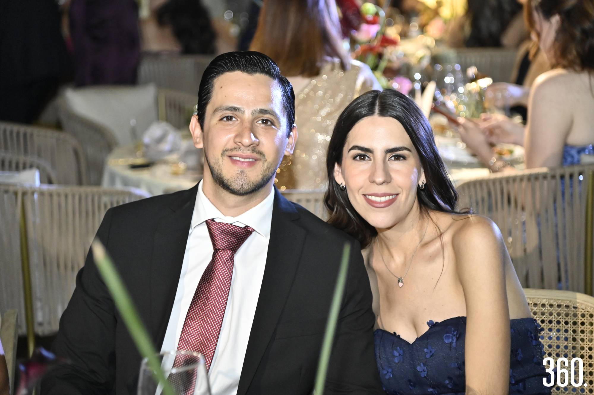 $!David Flores y Marifer Coutiño.