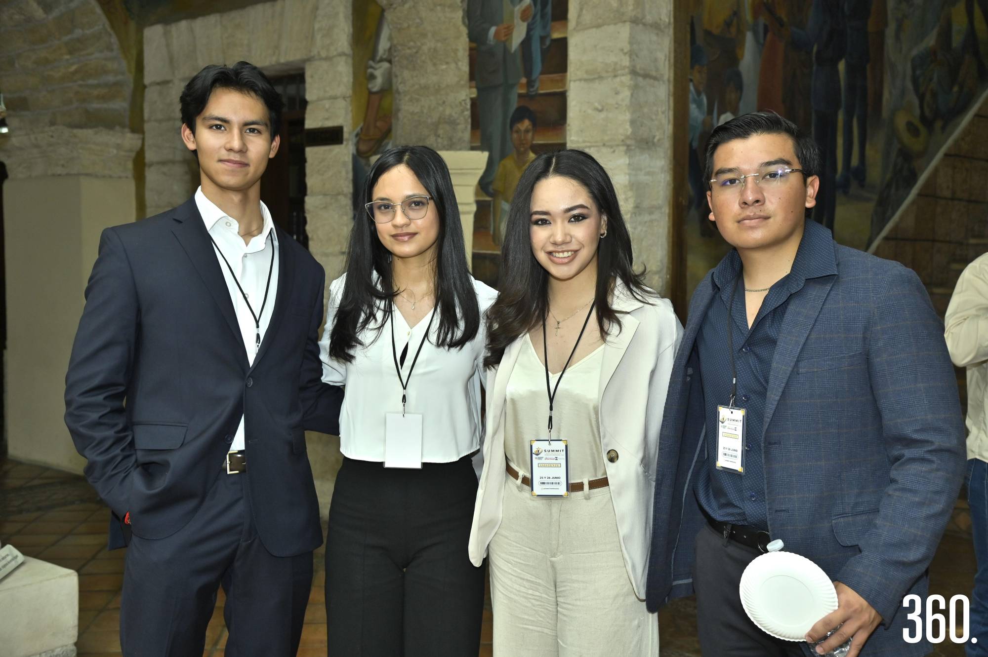 $!Enzo Capriles, Ingrid Padilla, Mariana Carrillo y Ian Gonze.