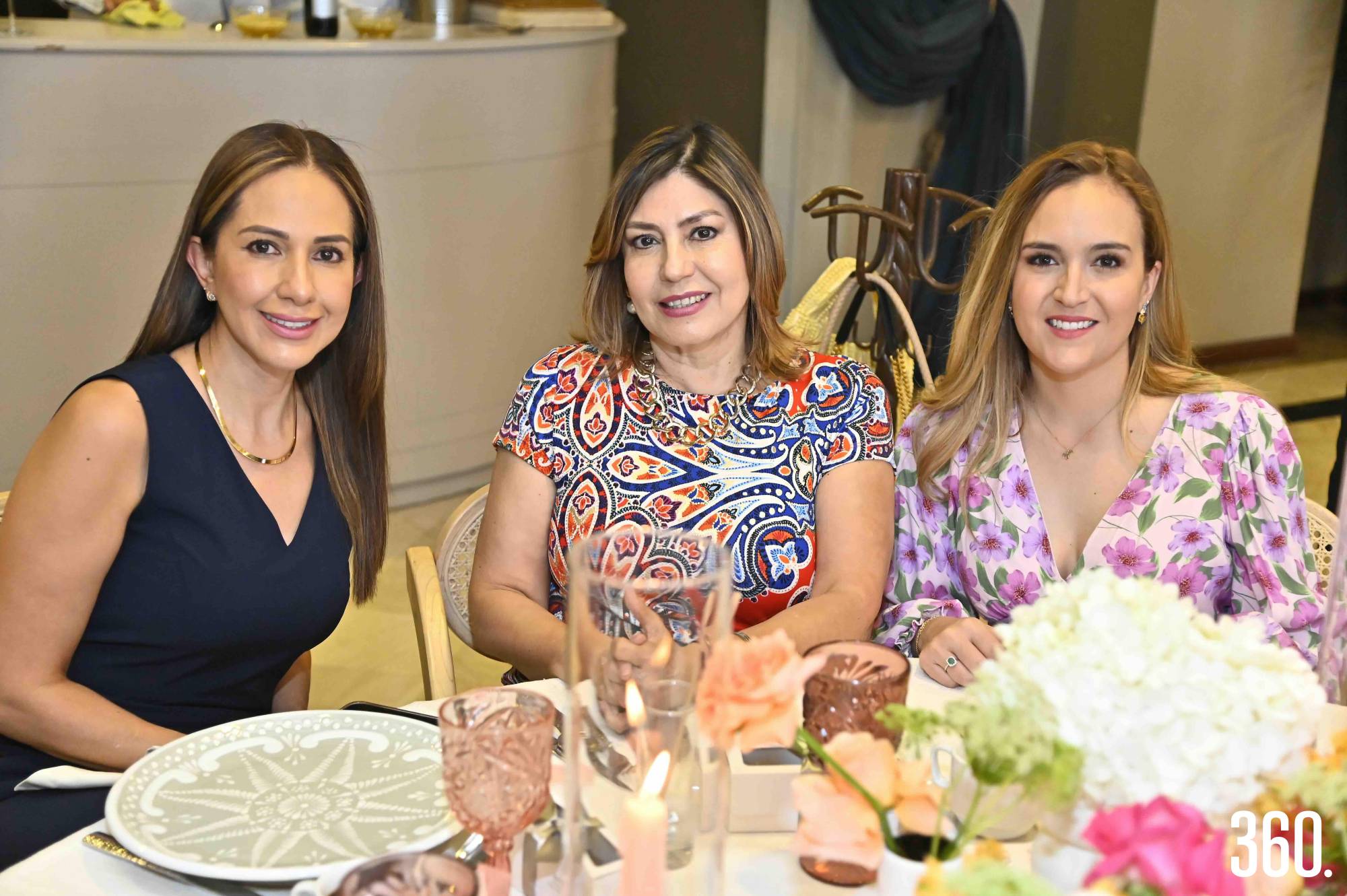 $!Cynthia Galván de Sisbeles, Mayela Hernández y Lorena González.