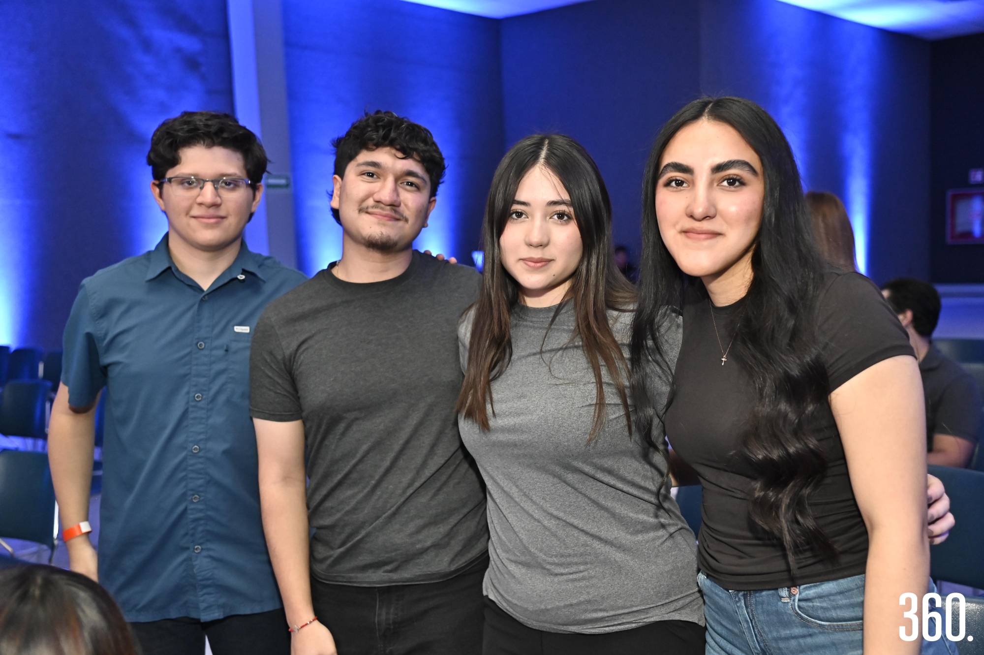 $!Aldo Martínez, Arturo Guerrero, Victoria Lara y Diana Piña.