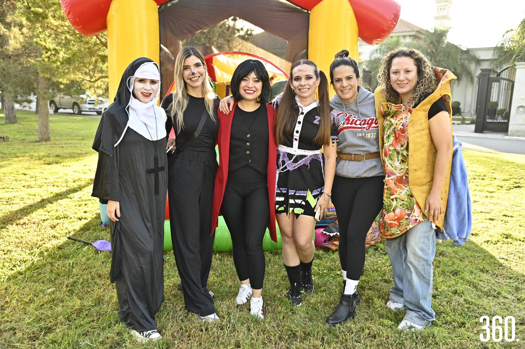$!Mariel Chacón, Miroslava Espino, Leslie Gallegos, Marcela Coronado, Gaby Bustillos y Dorley Coppel.
