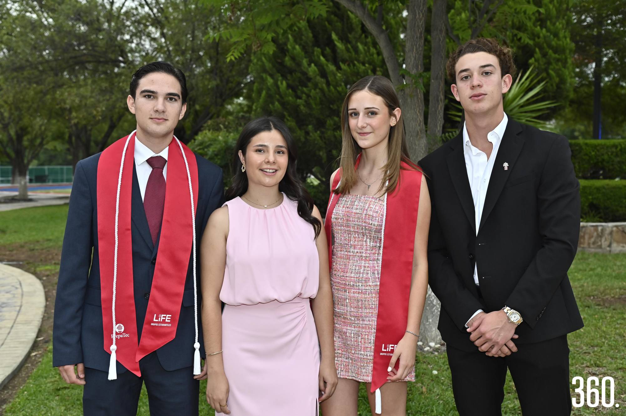 $!Mauricio Valdés, Ana María Ibarra, Fernanda Leal y Alejandro Coss.