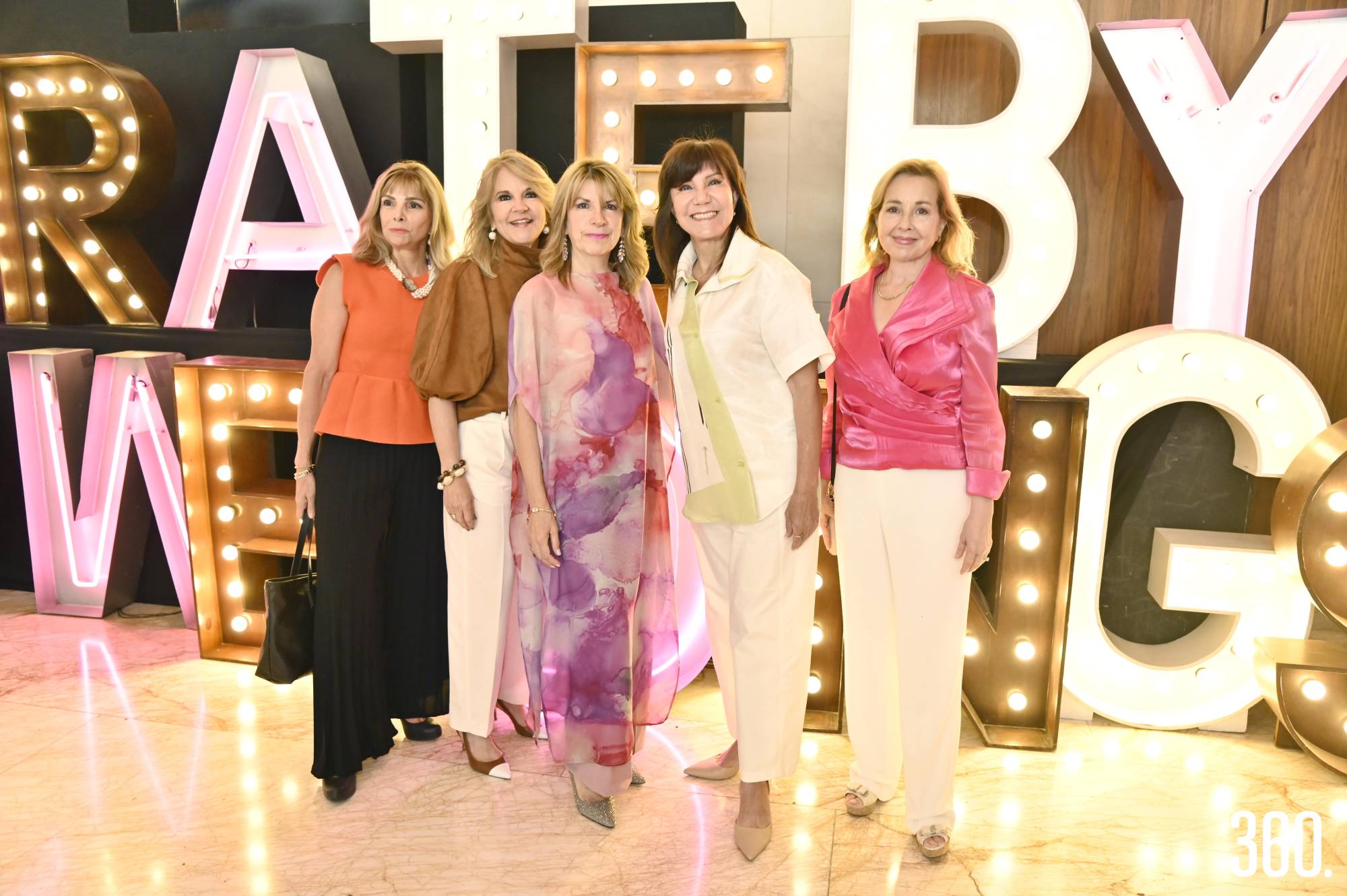 $!Janette Hobelman, Sandra Petrocchi, Luly Santos, Marisela Ayala y Cristina Botello.