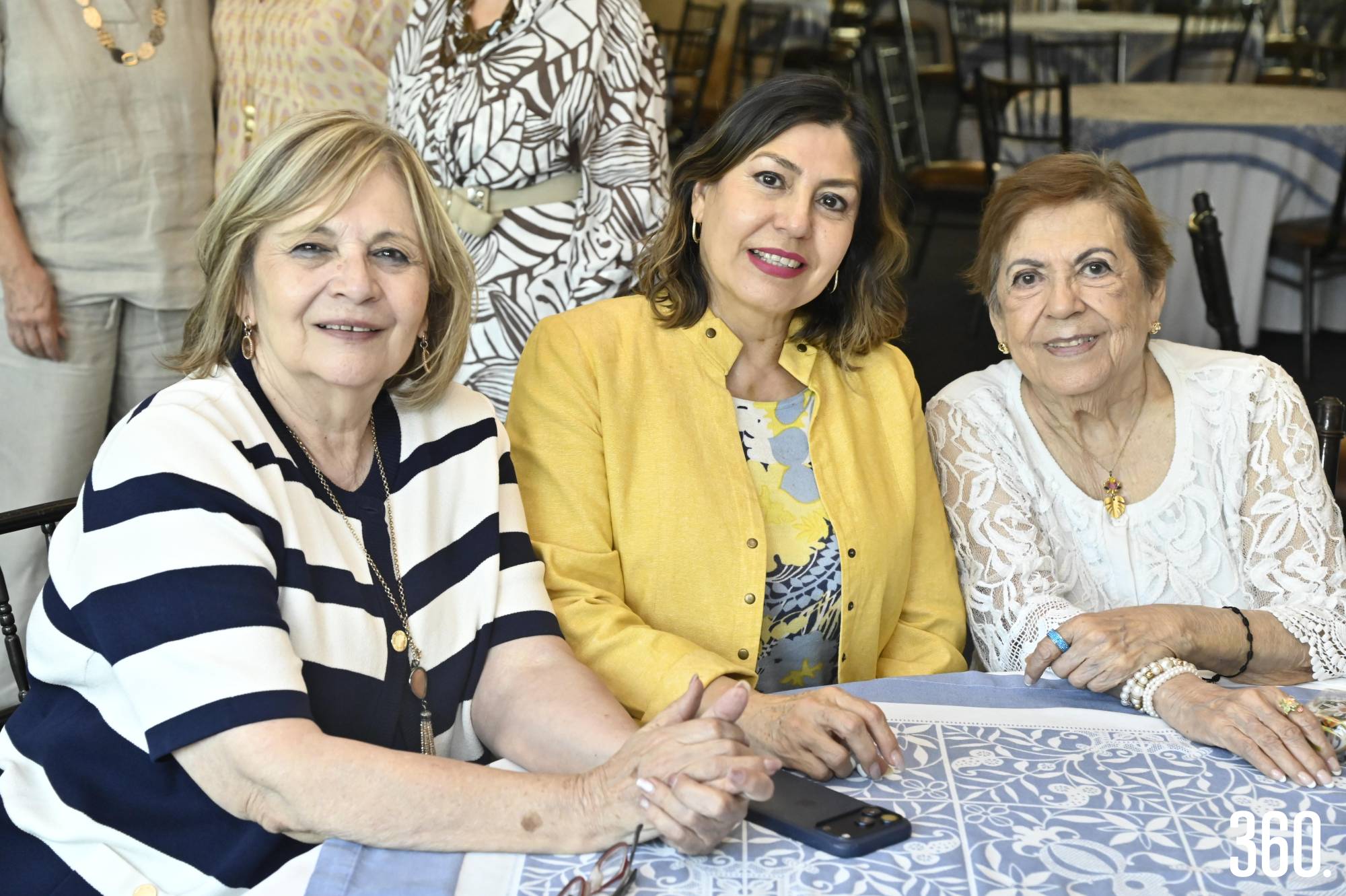 $!Rosy Garza, Mayela Hernández y Lupita Orellana.
