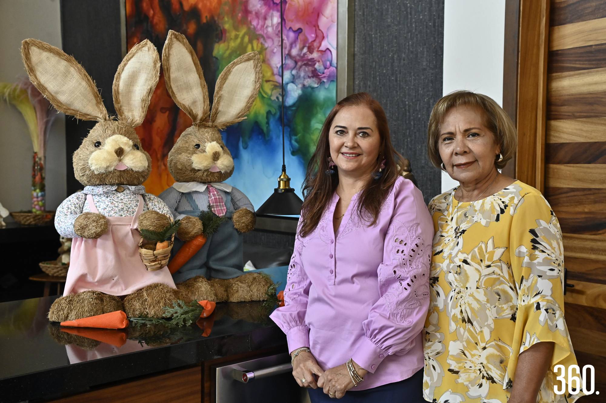 $!Anfitrionas, Ana María Melo y Minerva Zaleta.