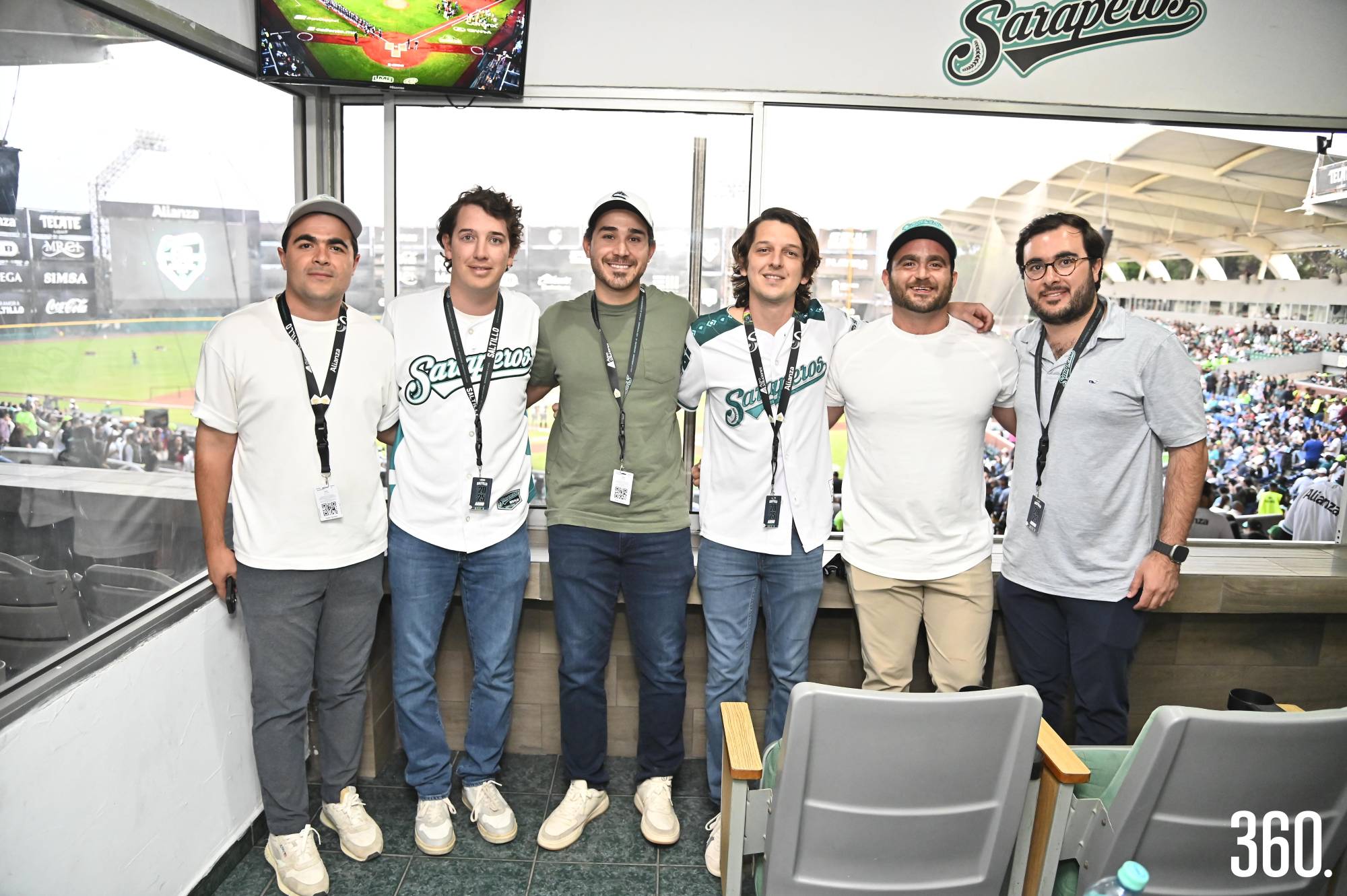 $!Rodolfo López, David Rodríguez, Rodrigo Garza, Pepe Rodríguez, Luis Manuel Saracho y Marcelo López.