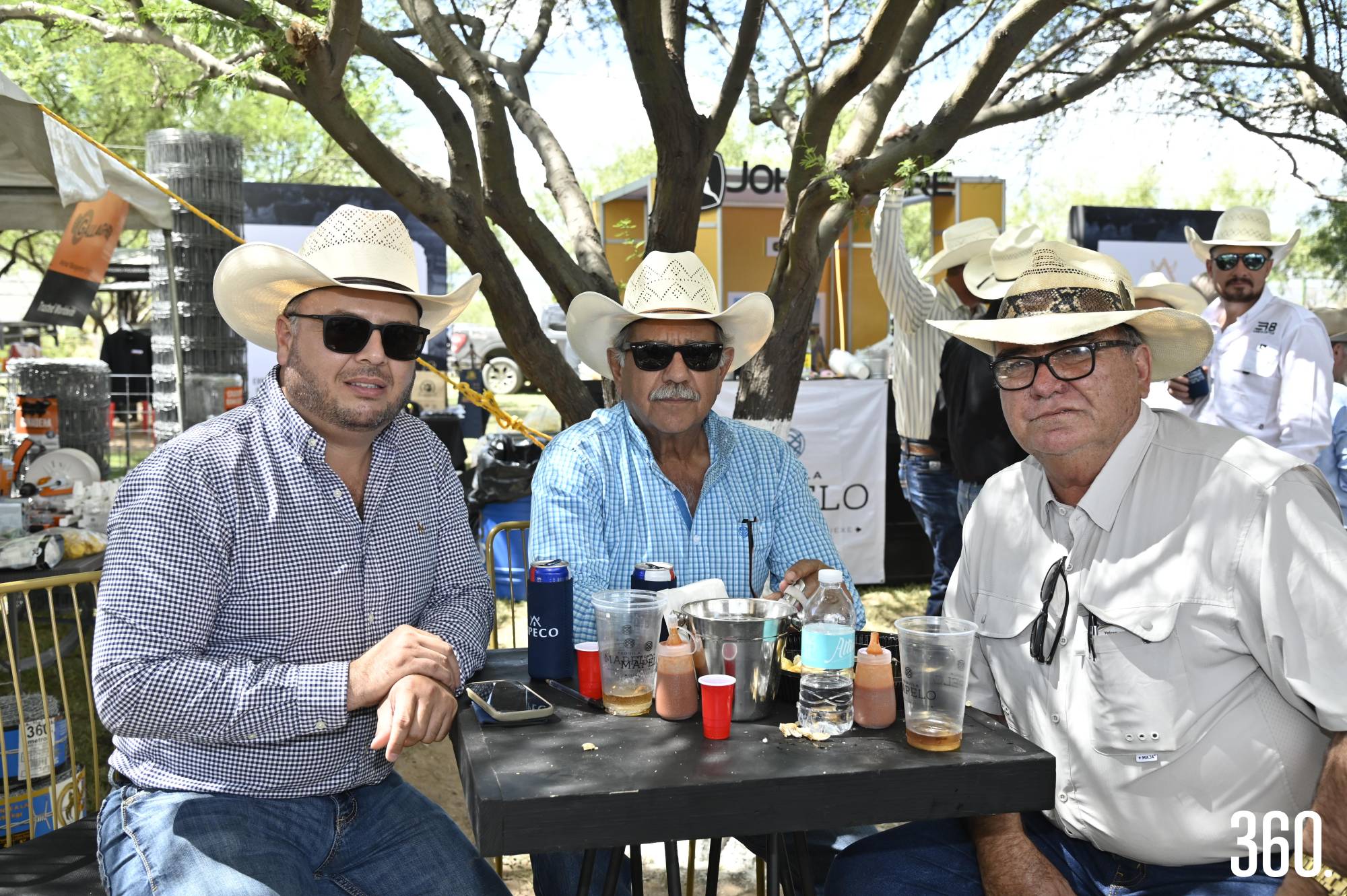 $!Guillermo Zamora, Domingo Iribarren y Edmundo Zamorano.